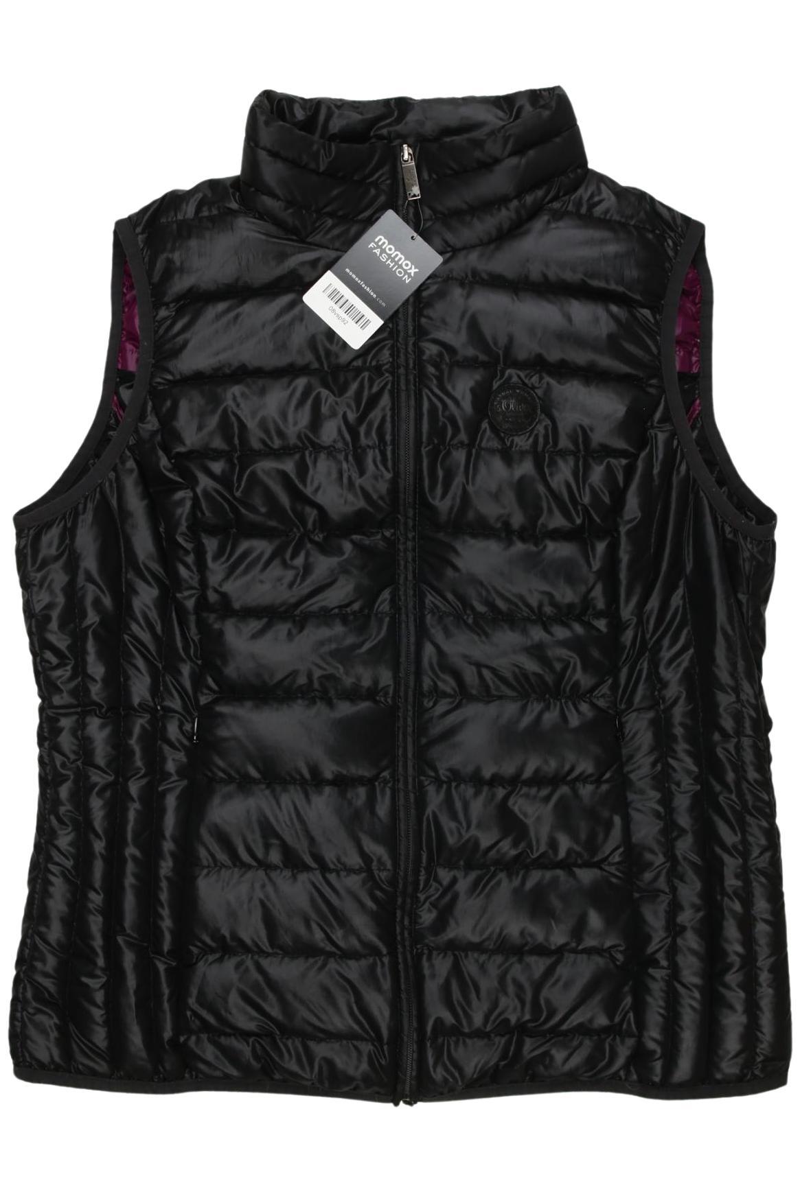 

s.Oliver Damen Weste, schwarz, Gr. 44