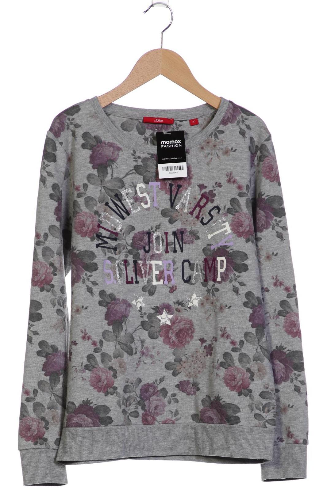 

s.Oliver Damen Sweatshirt, grau, Gr. 40