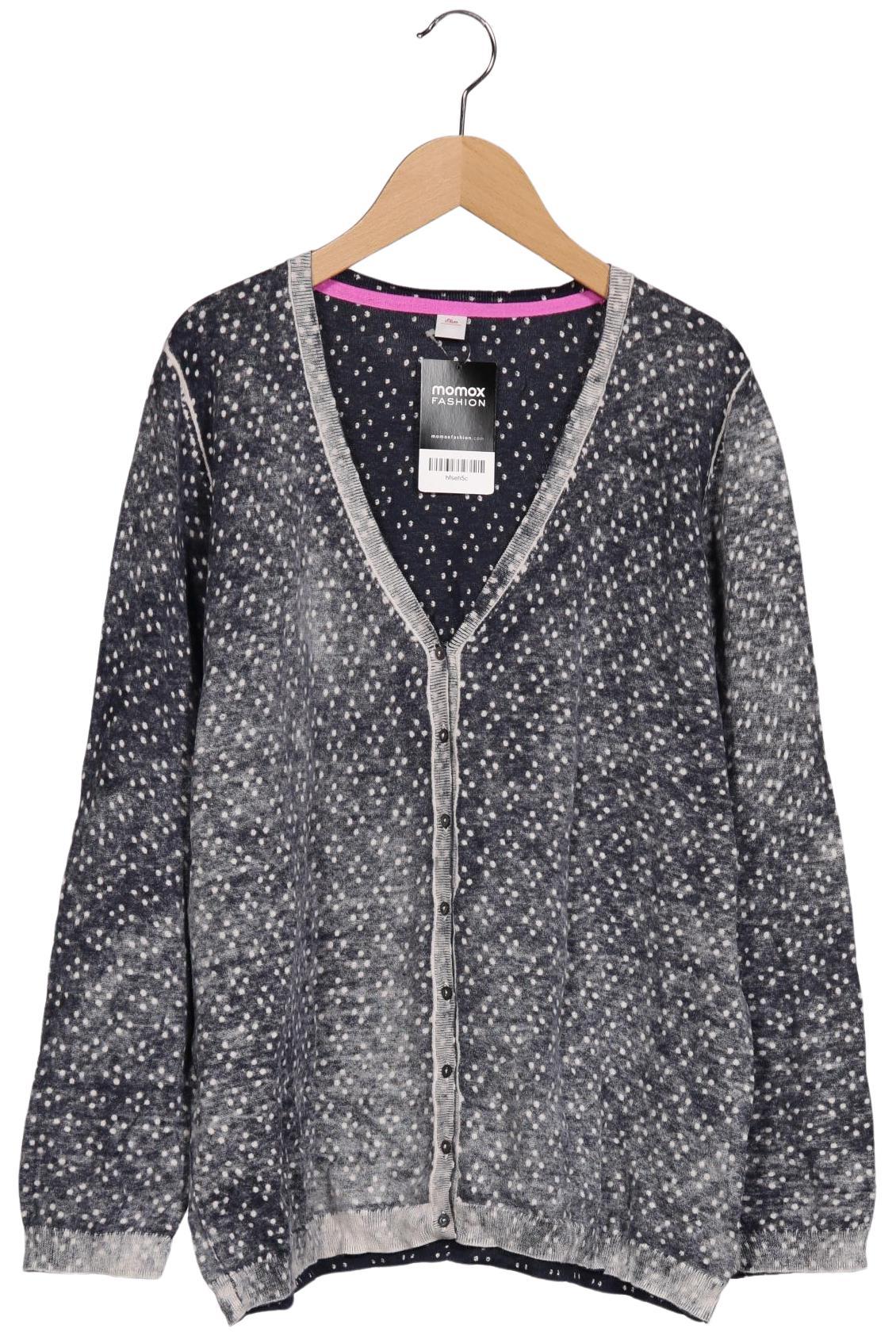 

s.Oliver Damen Strickjacke, marineblau, Gr. 46