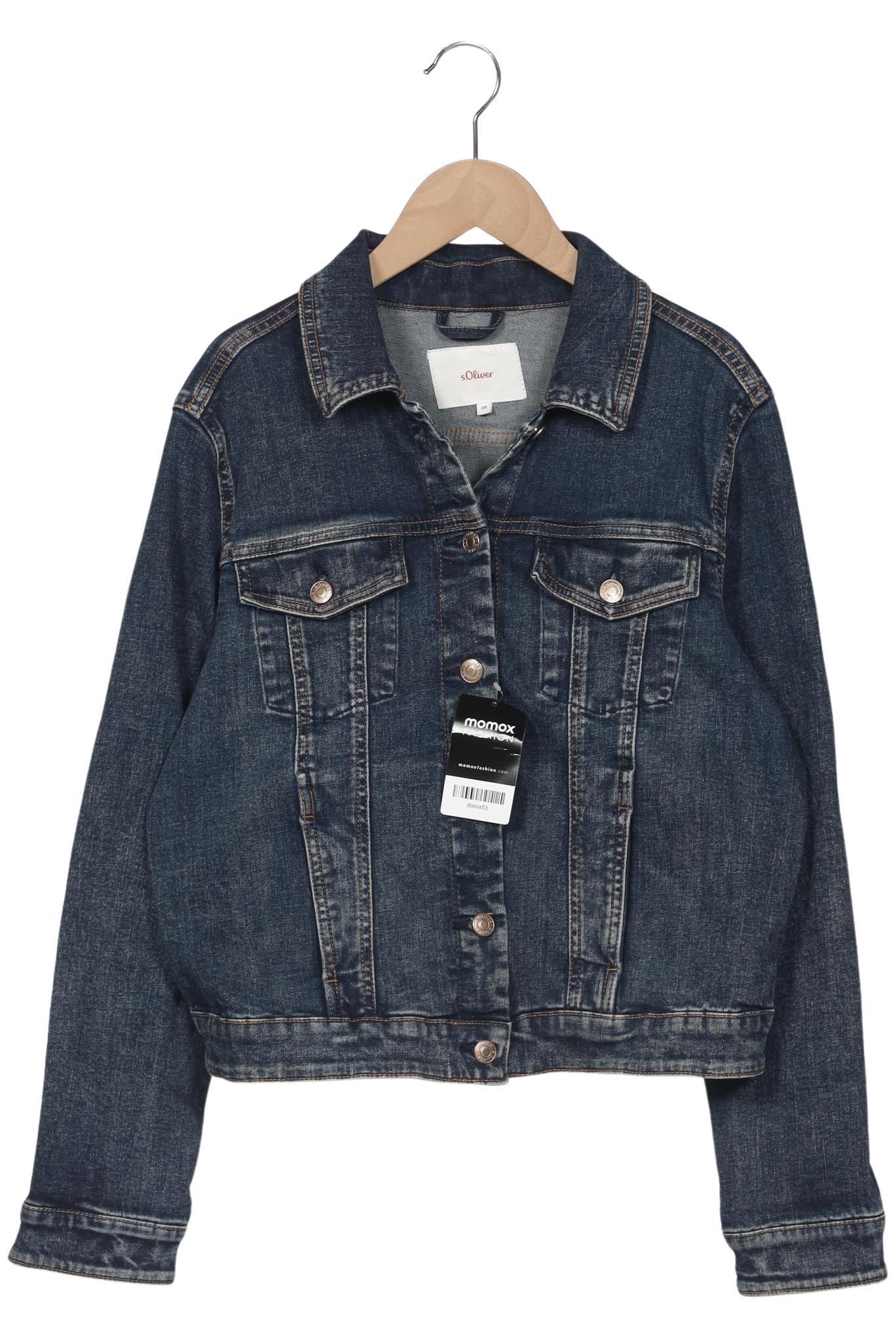 

s.Oliver Damen Jacke, blau, Gr. 38
