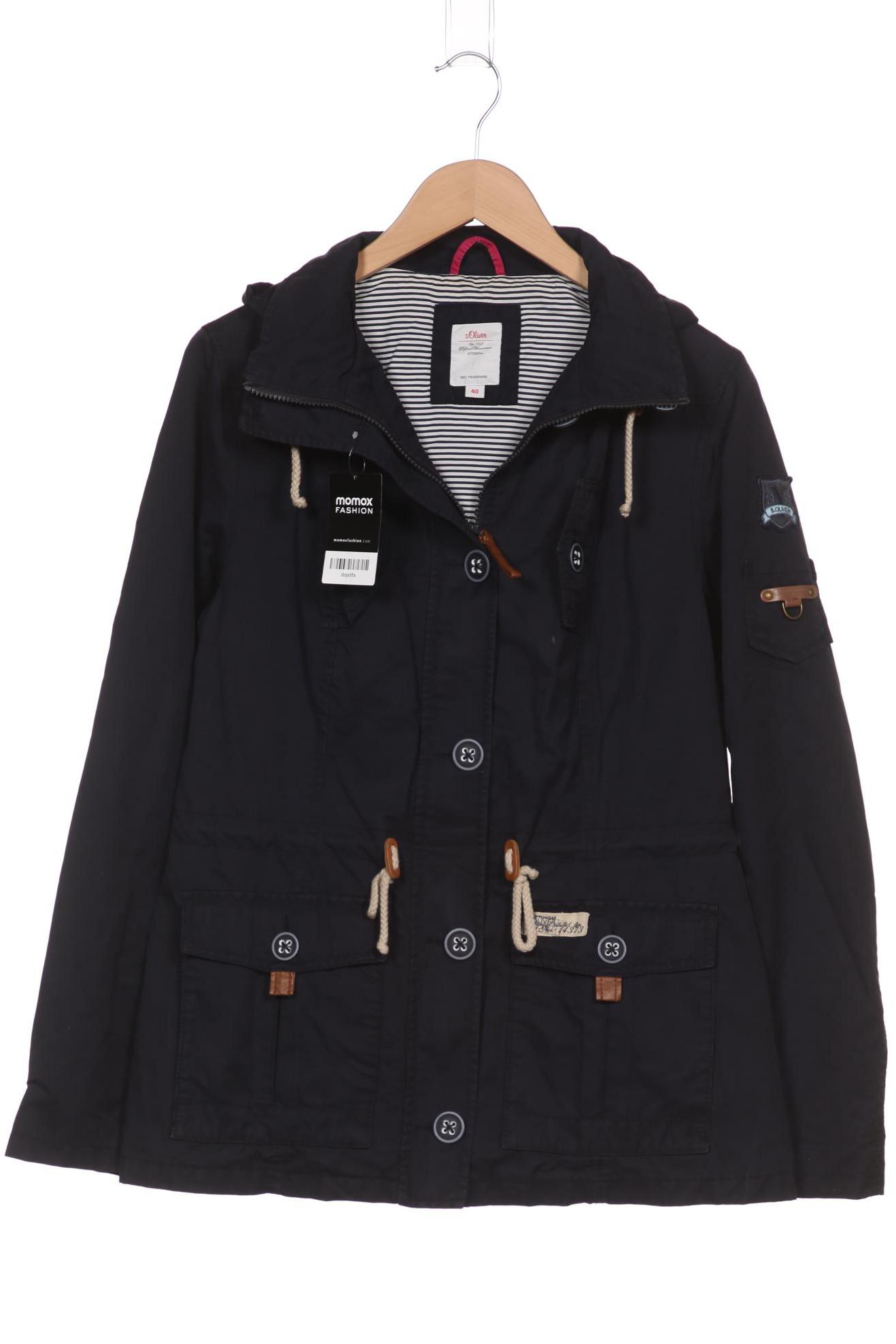 

s.Oliver Damen Jacke, marineblau, Gr. 40