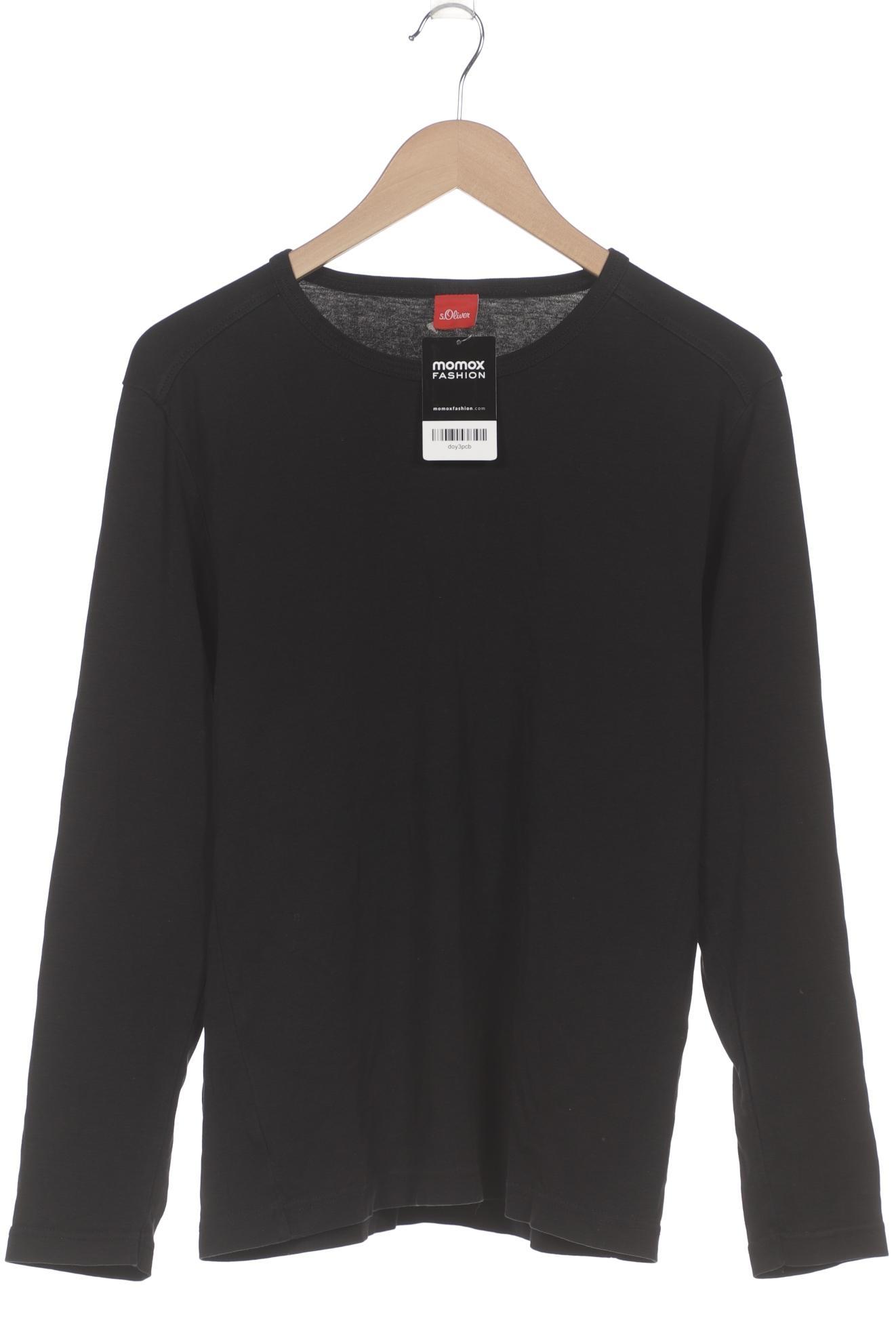 

s.Oliver Damen Langarmshirt, schwarz, Gr. 44