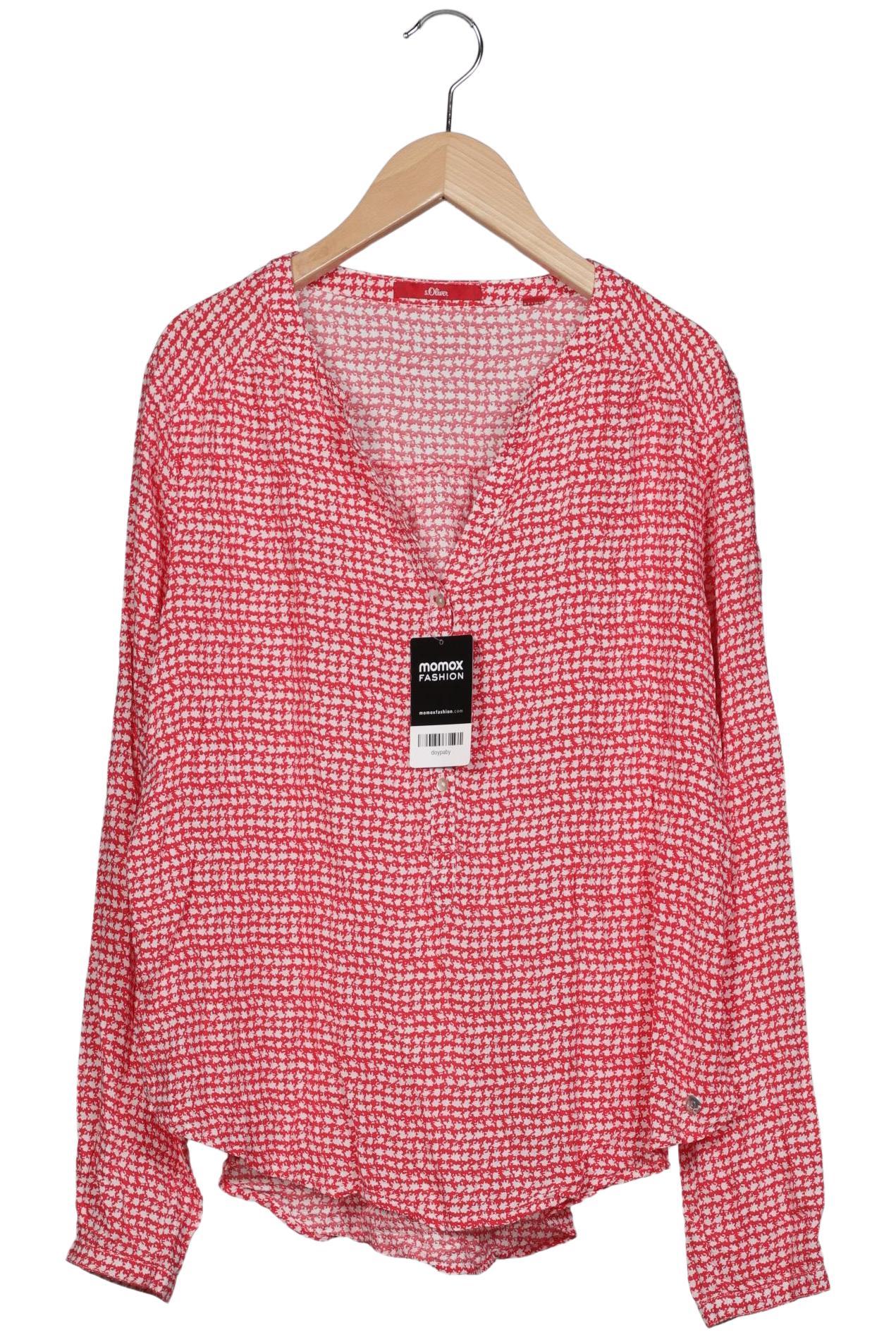 

s.Oliver Damen Bluse, rot, Gr. 38
