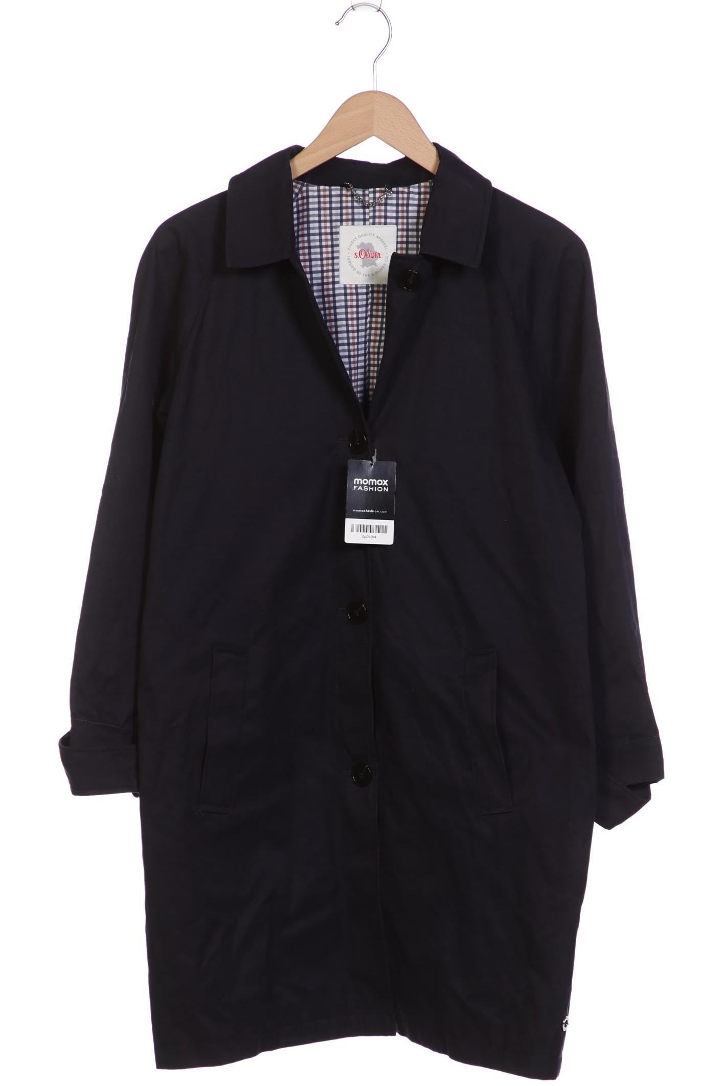 

s.Oliver Damen Mantel, marineblau