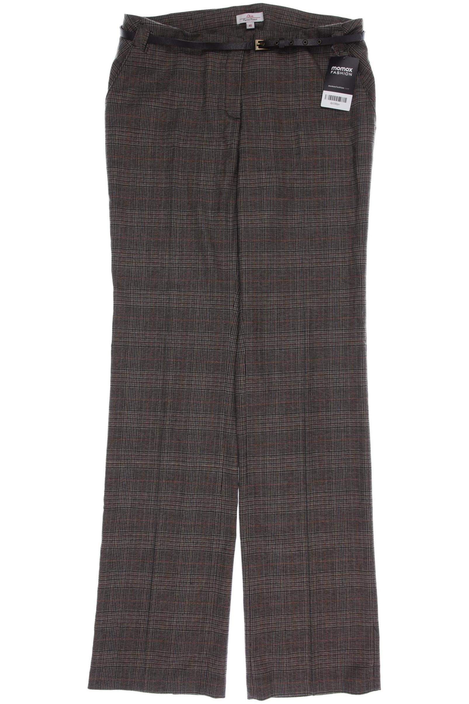 

s.Oliver Damen Stoffhose, grau, Gr. 40