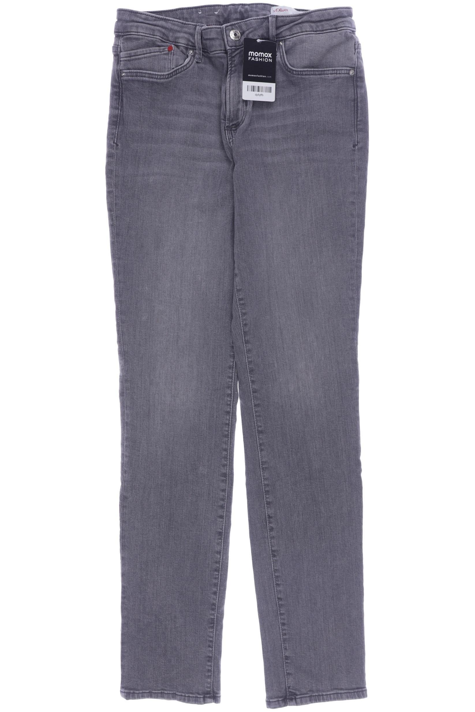 

s.Oliver Damen Jeans, grau