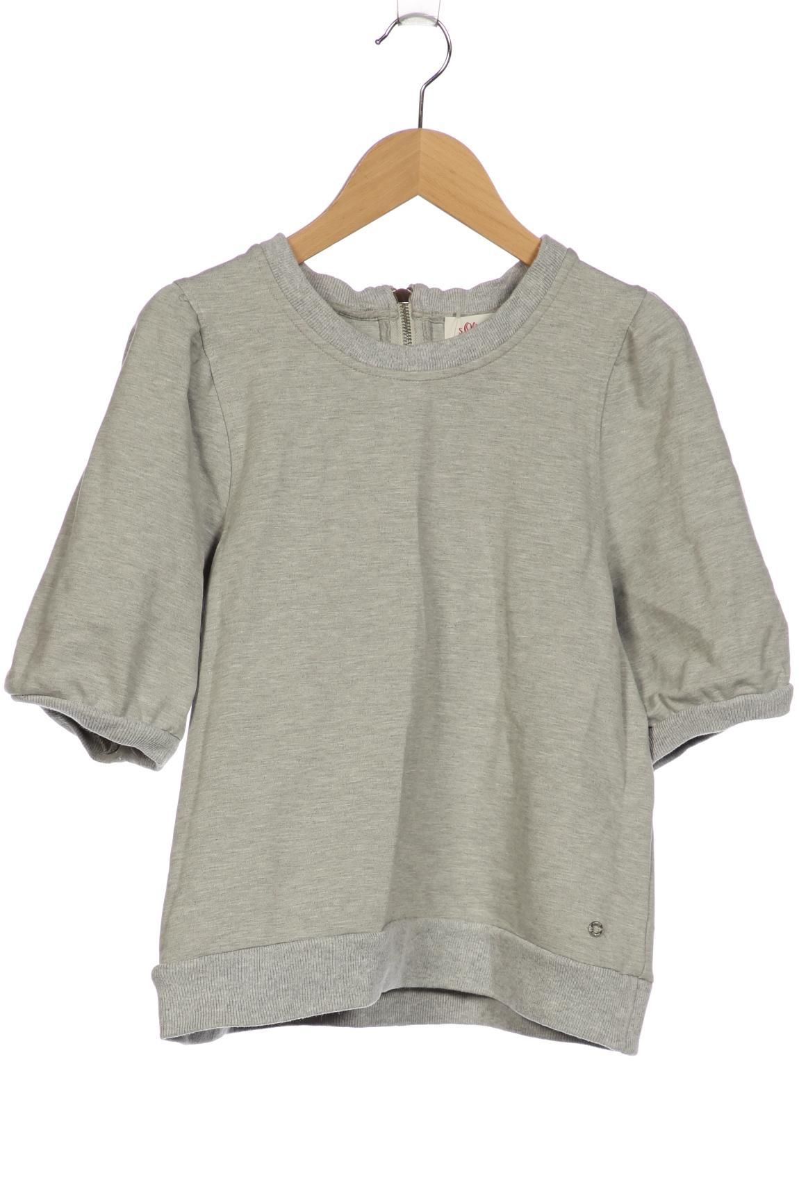 

s.Oliver Damen Sweatshirt, grau, Gr. 34