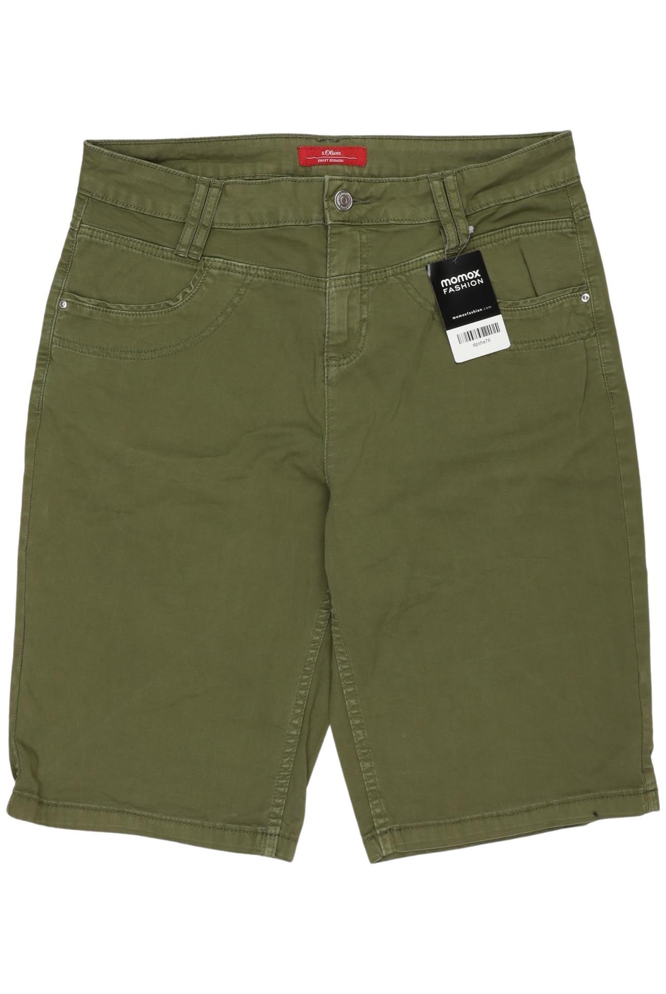 

s.Oliver Damen Shorts, grün, Gr. 31