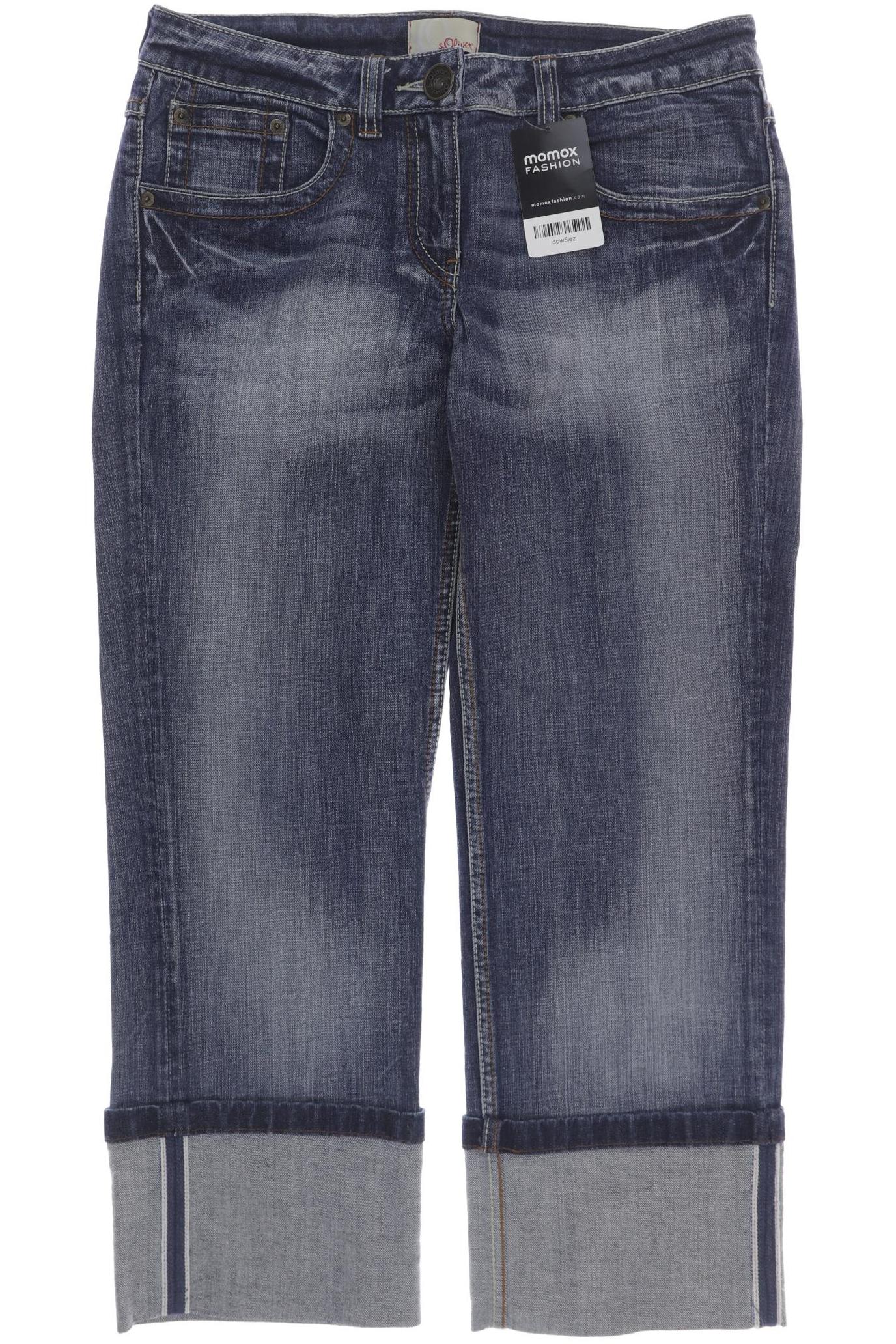 

s.Oliver Damen Jeans, marineblau