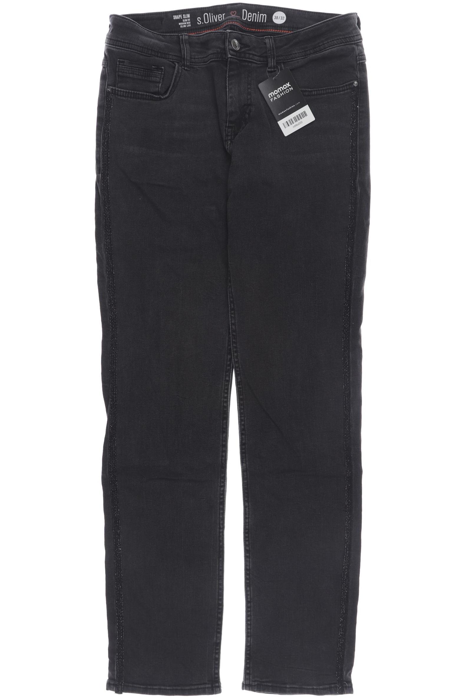 

s.Oliver Damen Jeans, grau, Gr. 38