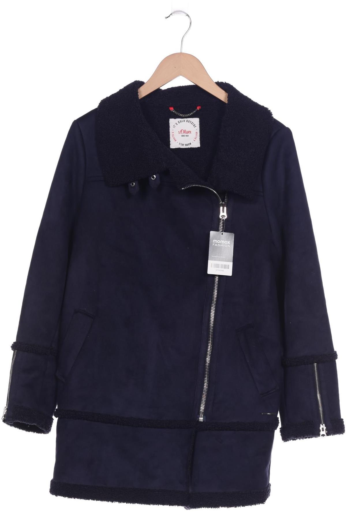 

s.Oliver Damen Jacke, marineblau, Gr. 34