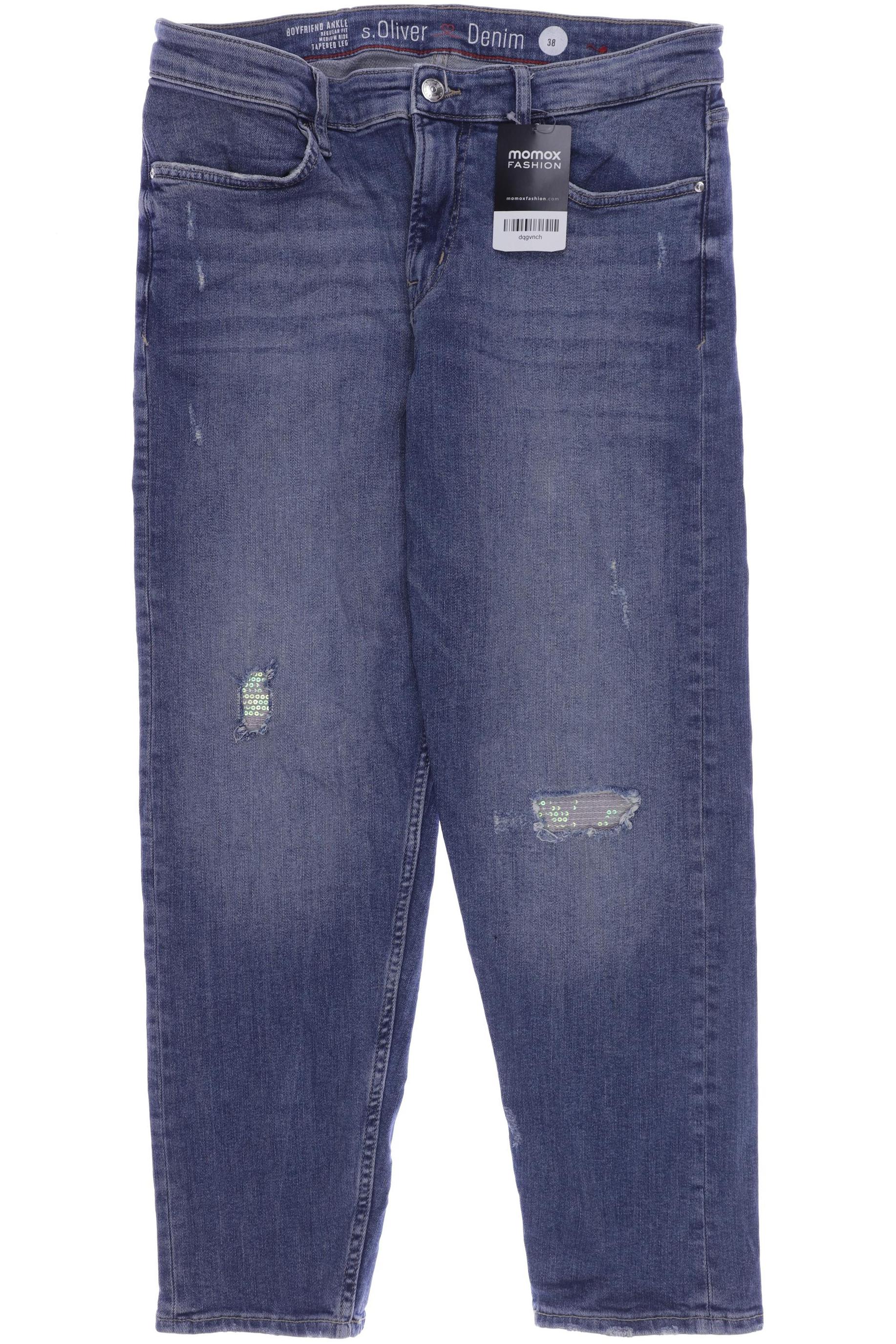 

s.Oliver Damen Jeans, blau