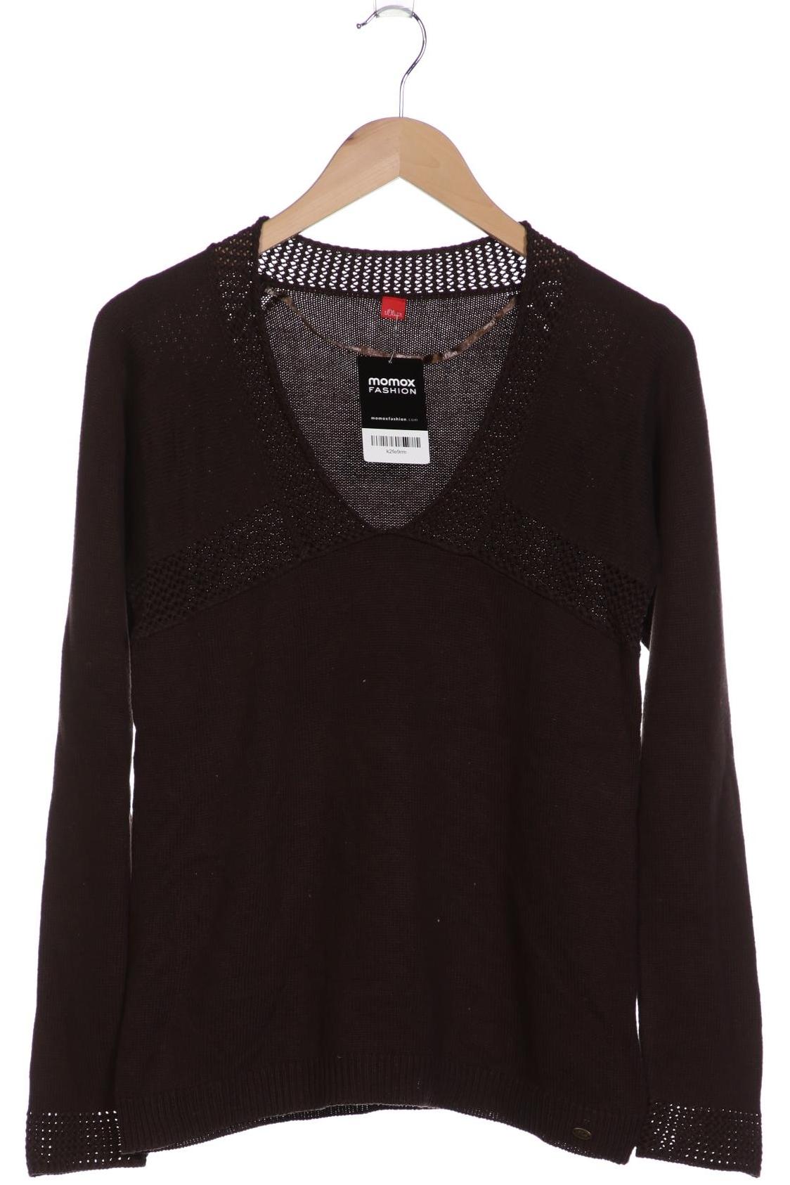 

s.Oliver Damen Pullover, braun, Gr. 38