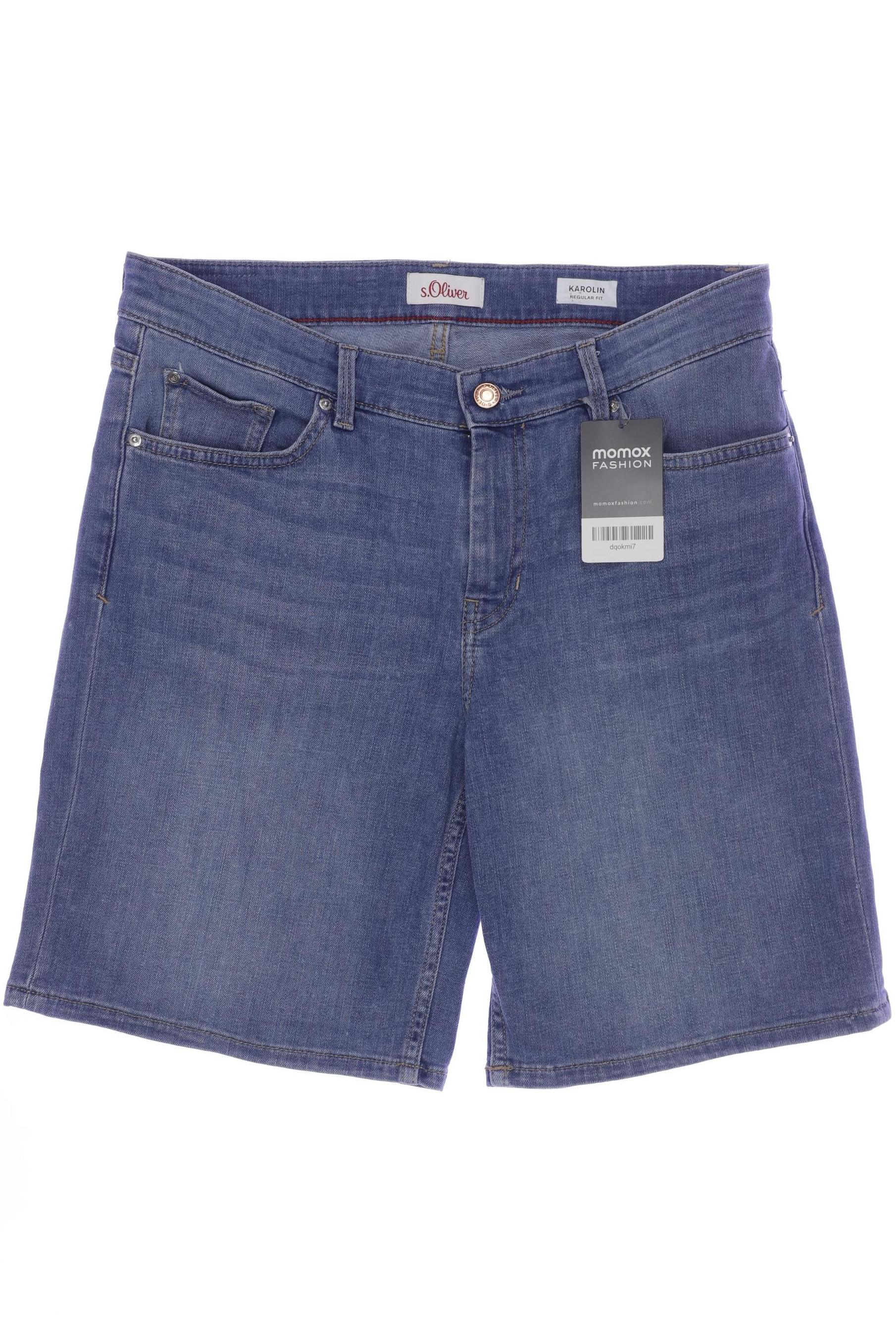 

s.Oliver Damen Shorts, blau, Gr. 38