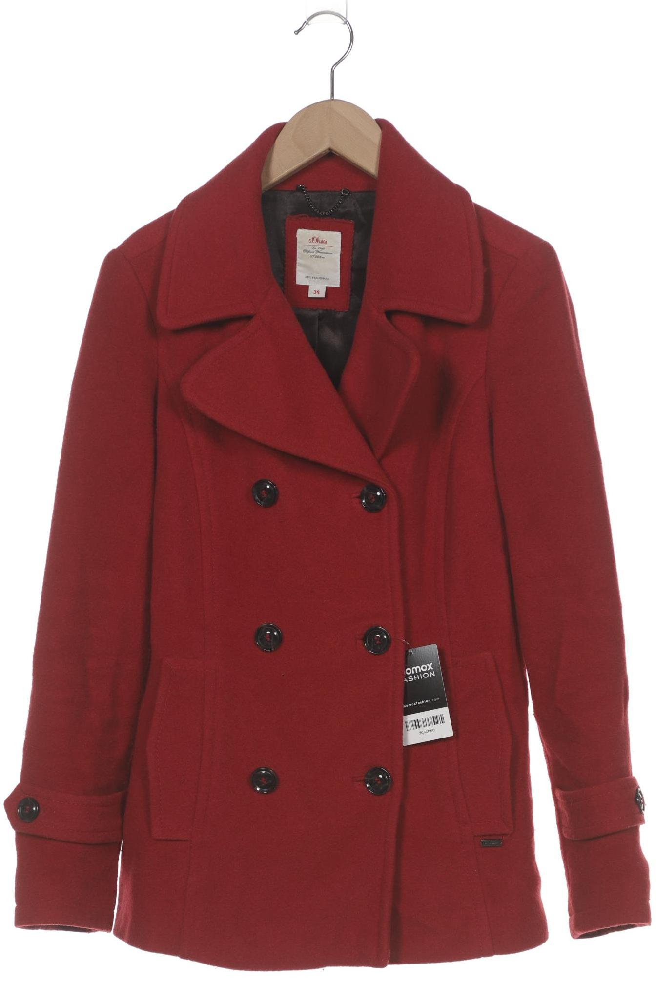 

s.Oliver Damen Jacke, rot, Gr. 34