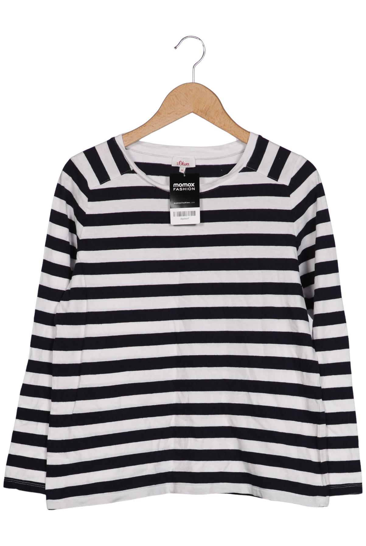 

s.Oliver Damen Langarmshirt, mehrfarbig, Gr. 38