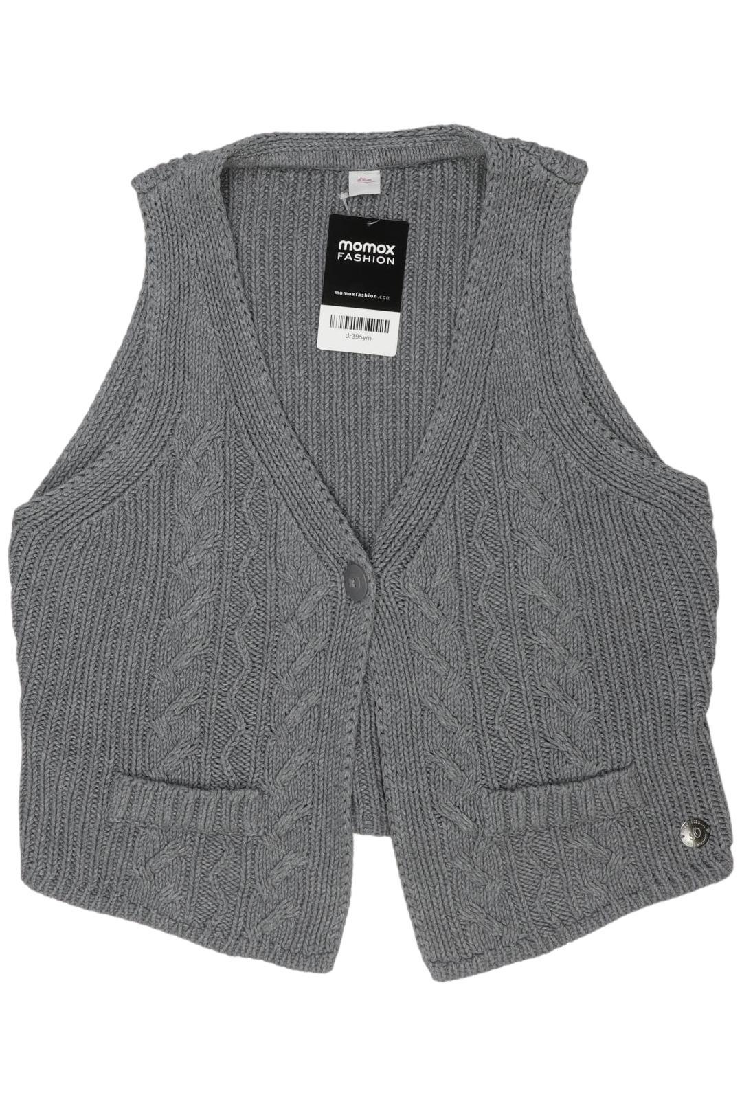 

s.Oliver Damen Weste, grau, Gr. 38