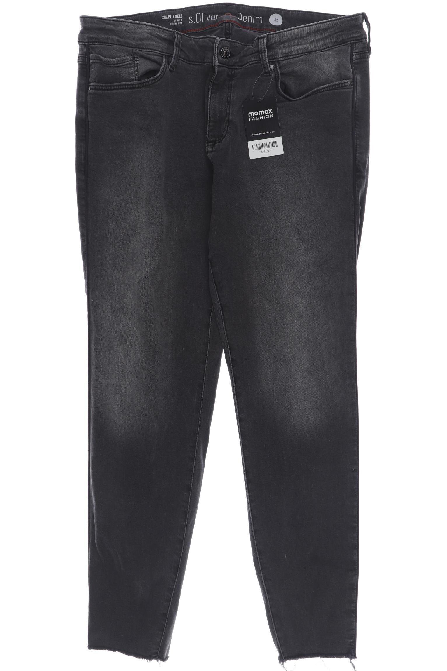 

s.Oliver Damen Jeans, grau