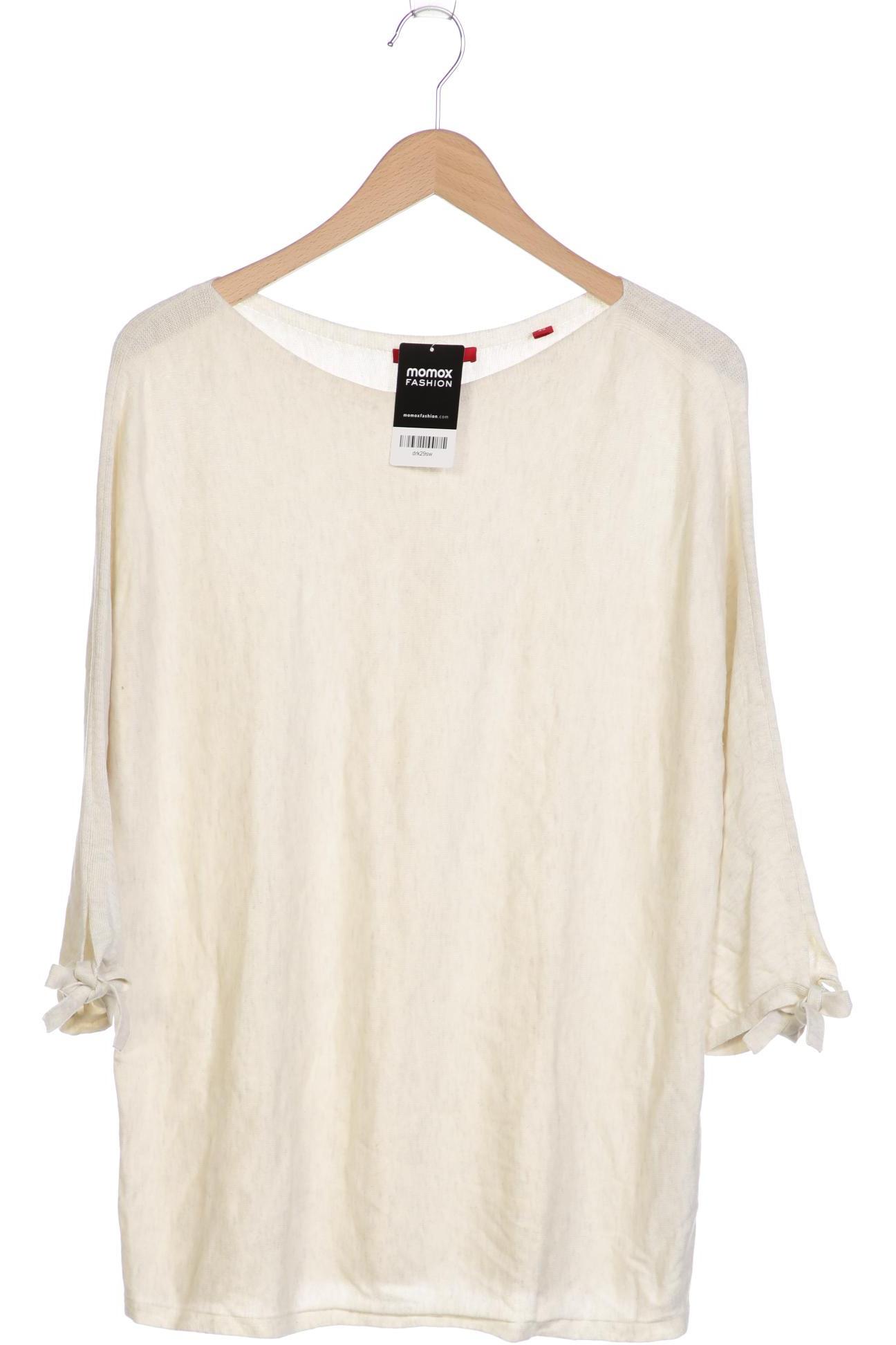 

s.Oliver Damen Pullover, cremeweiß