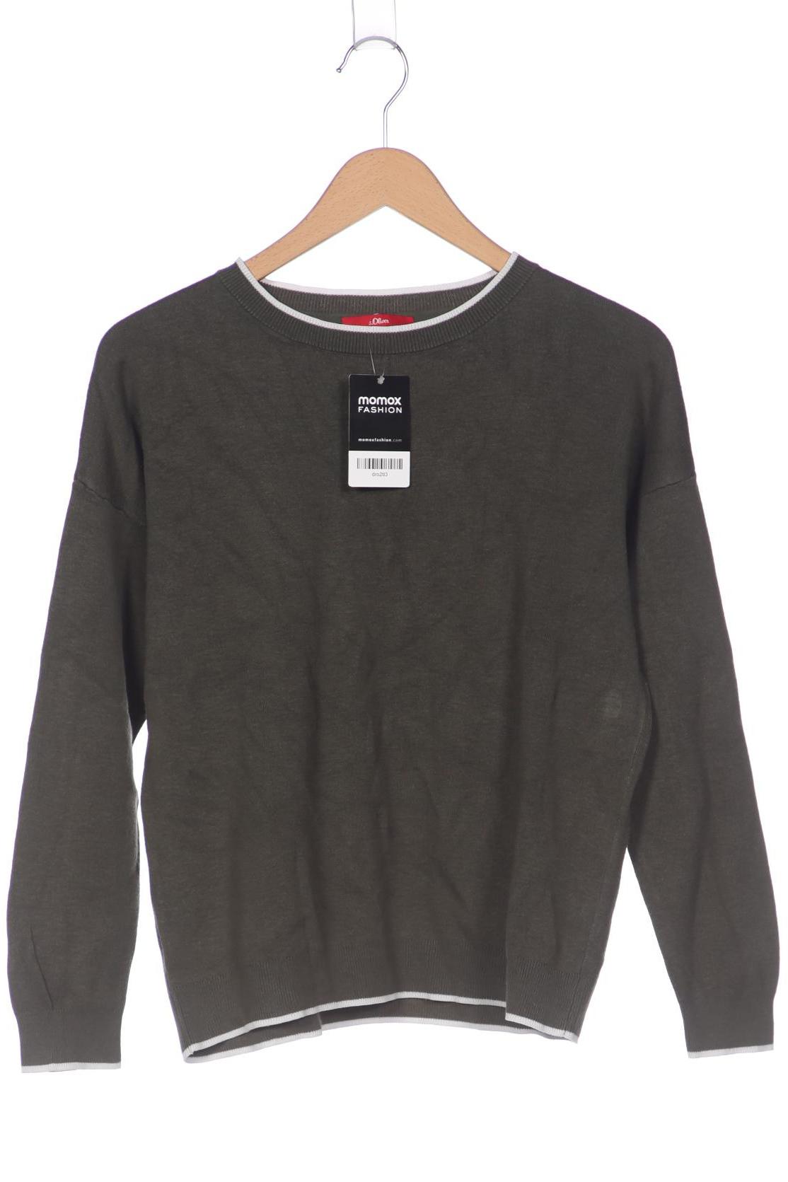 

s.Oliver Damen Pullover, grün, Gr. 38