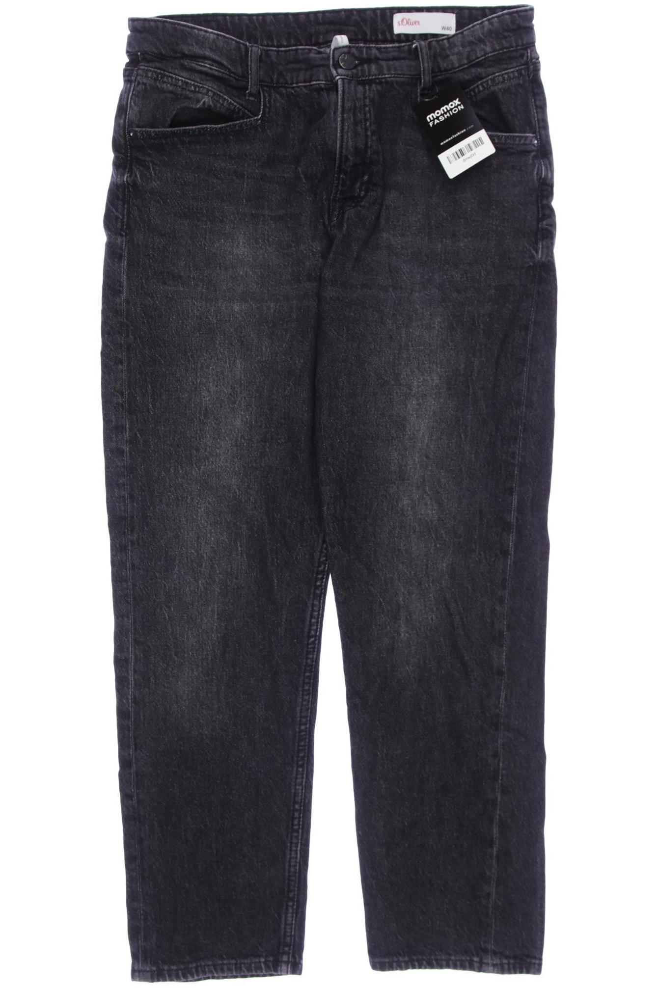 

s.Oliver Damen Jeans, schwarz, Gr. 40