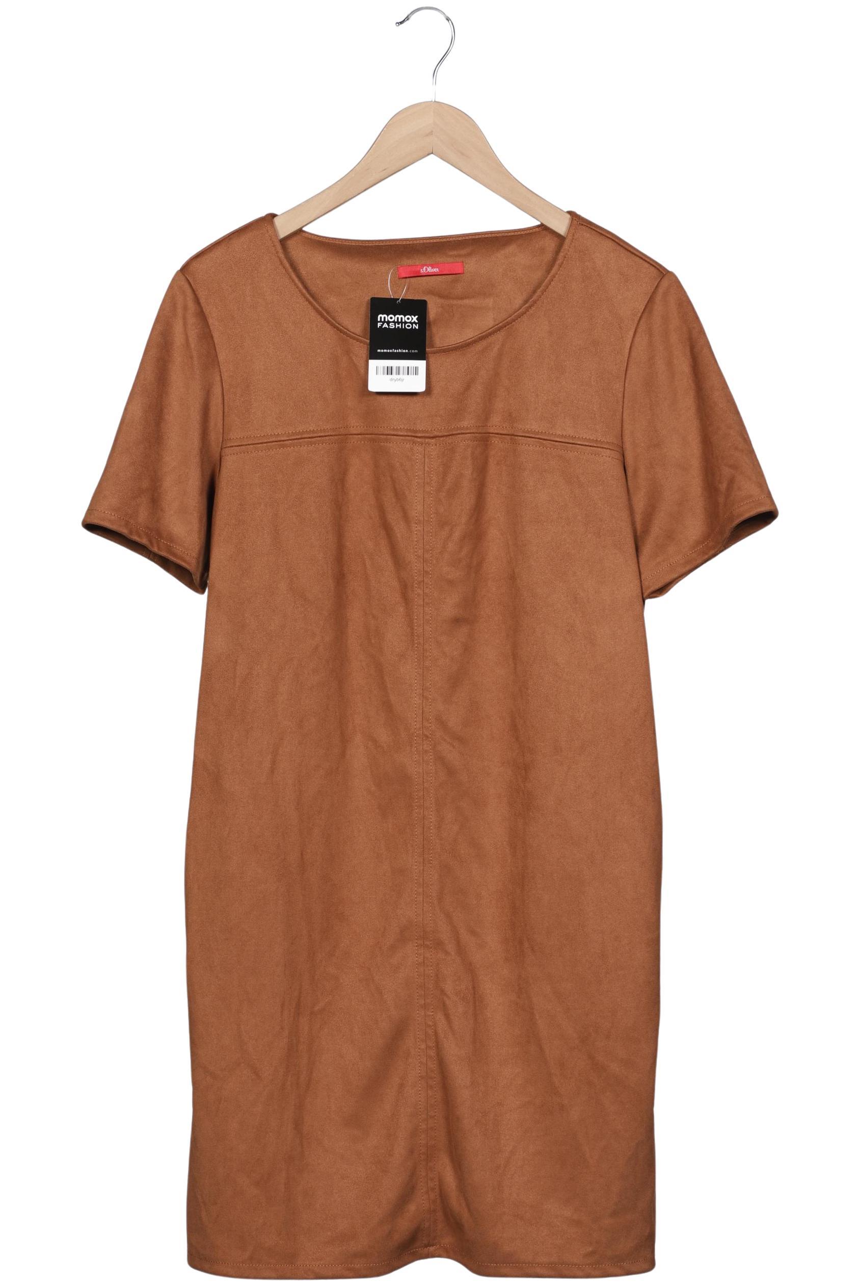 

s.Oliver Damen Kleid, braun, Gr. 42