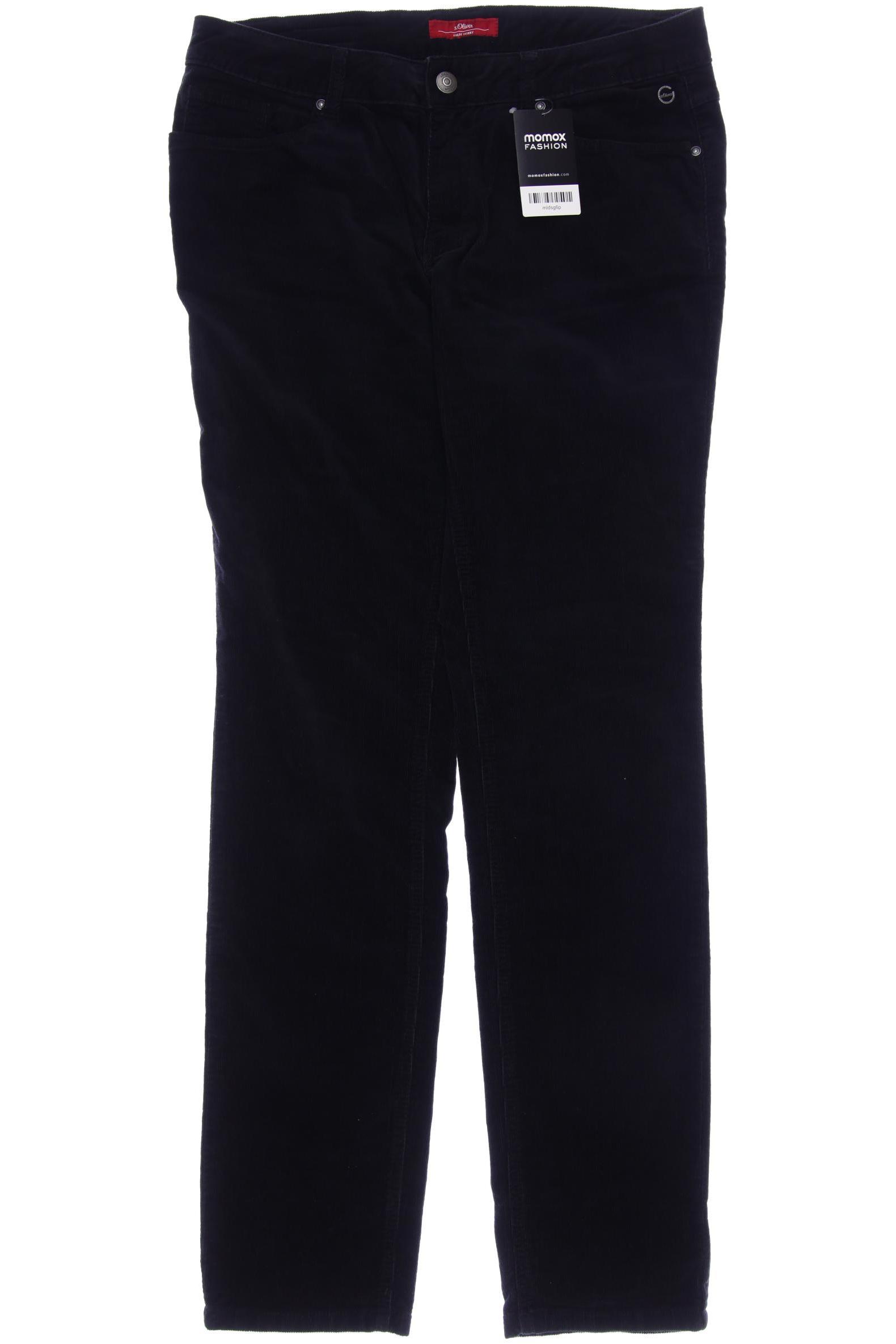 

s.Oliver Damen Stoffhose, schwarz, Gr. 44