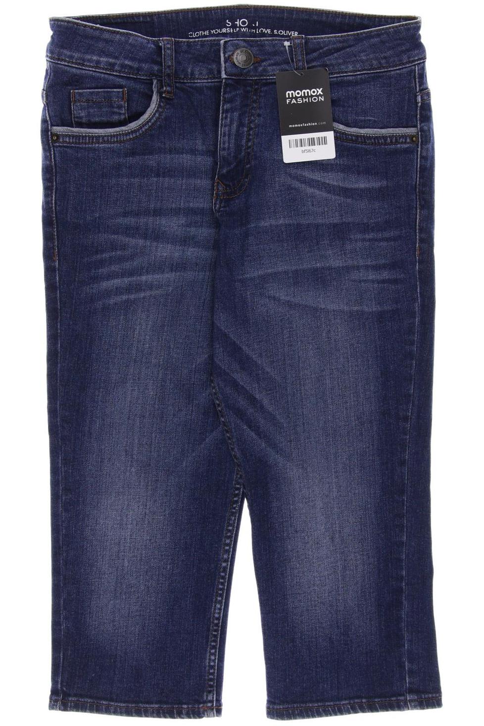 

s.Oliver Damen Shorts, blau, Gr. 36