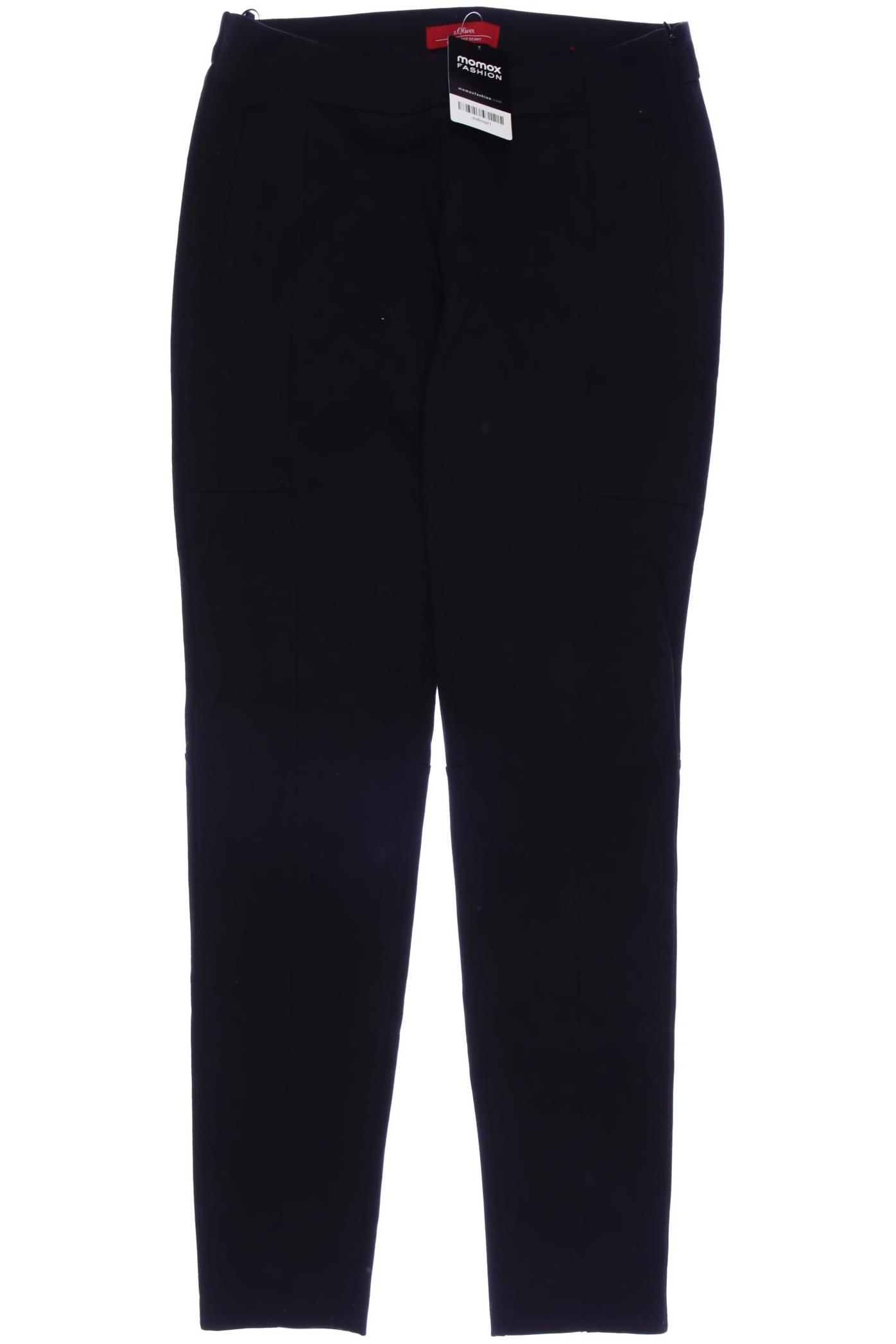 

s.Oliver Damen Stoffhose, schwarz, Gr. 28