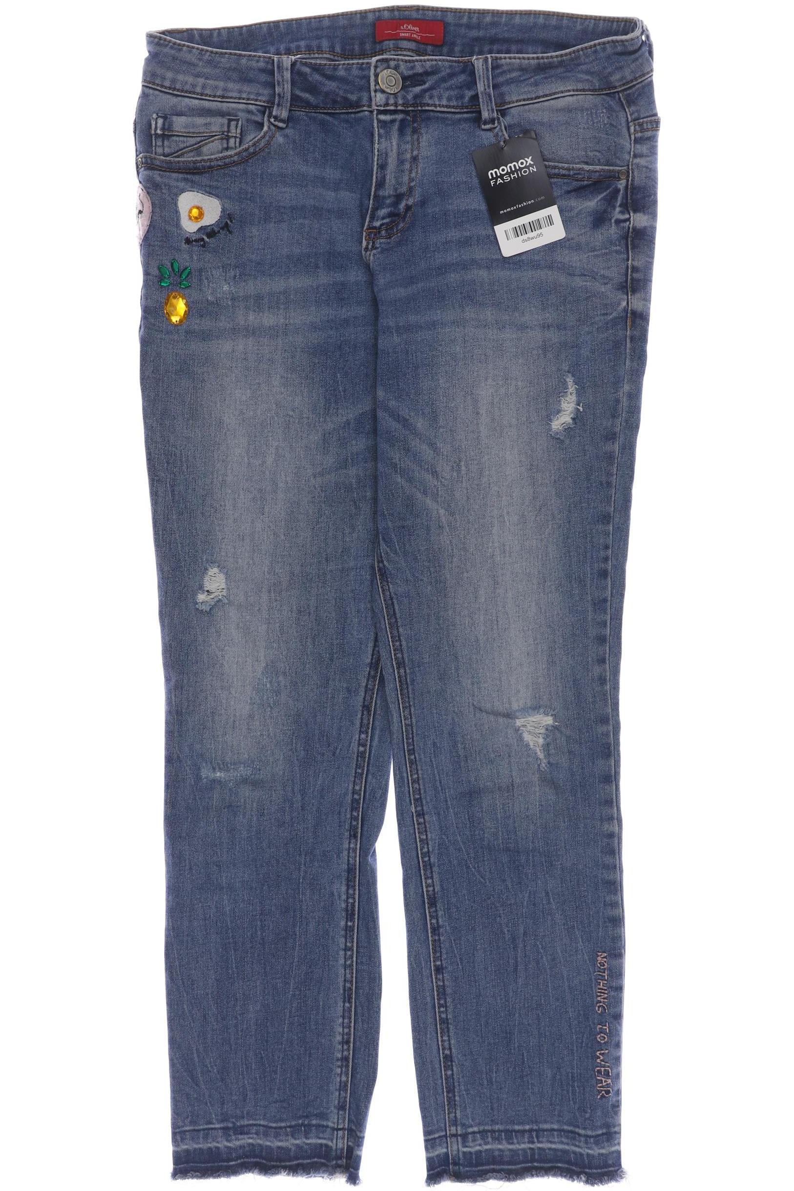 

s.Oliver Damen Jeans, blau