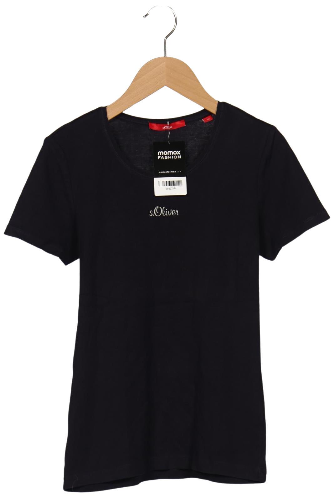 

s.Oliver Damen T-Shirt, marineblau, Gr. 36
