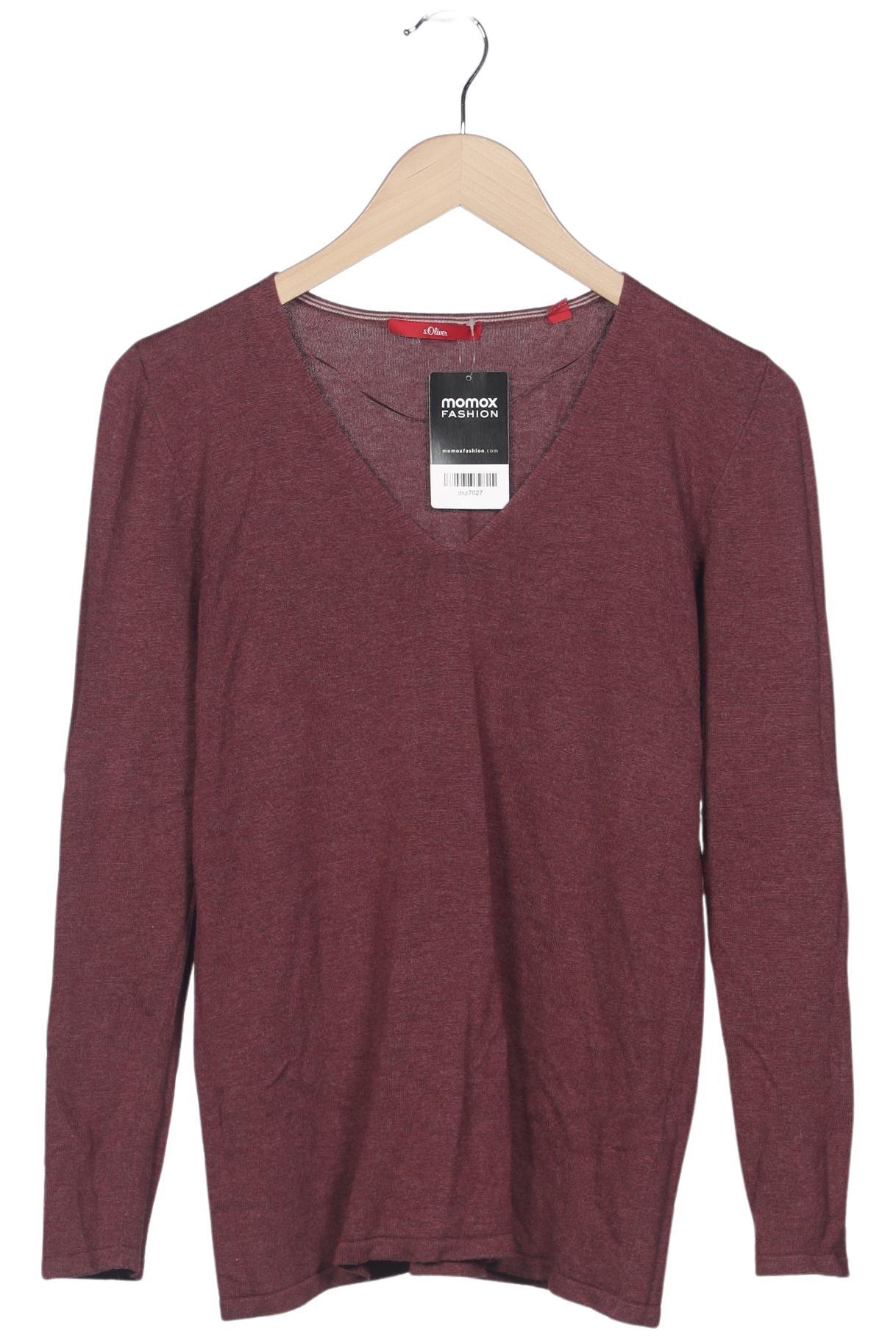 

s.Oliver Damen Pullover, bordeaux, Gr. 40