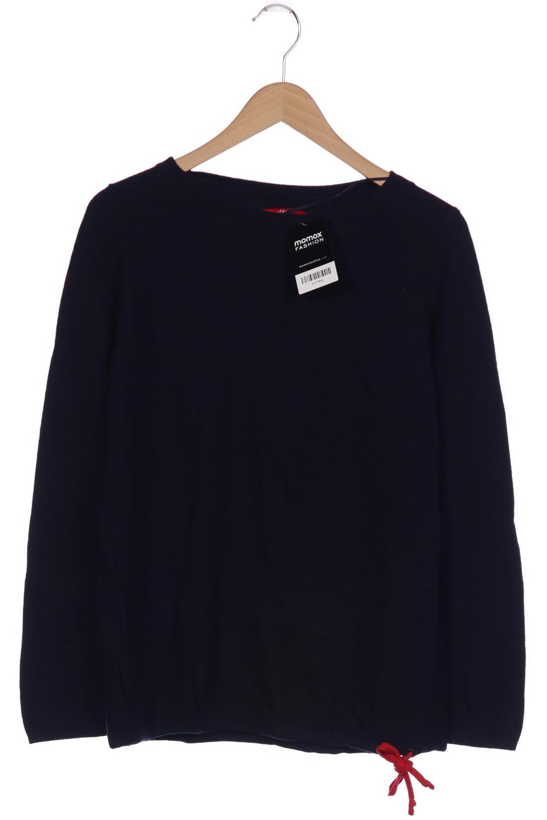 

s.Oliver Damen Pullover, marineblau