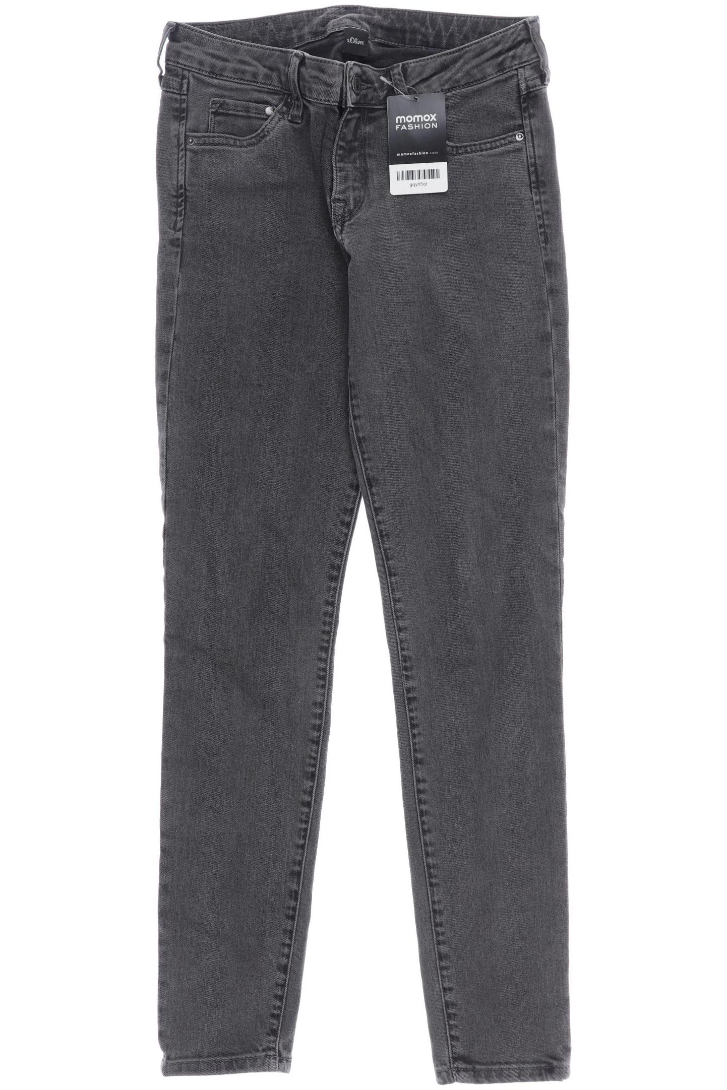 

s.Oliver Damen Jeans, grau, Gr. 34