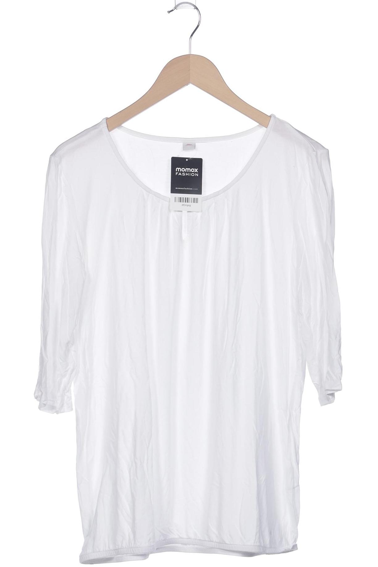 

s.Oliver Damen T-Shirt, weiß, Gr. 44