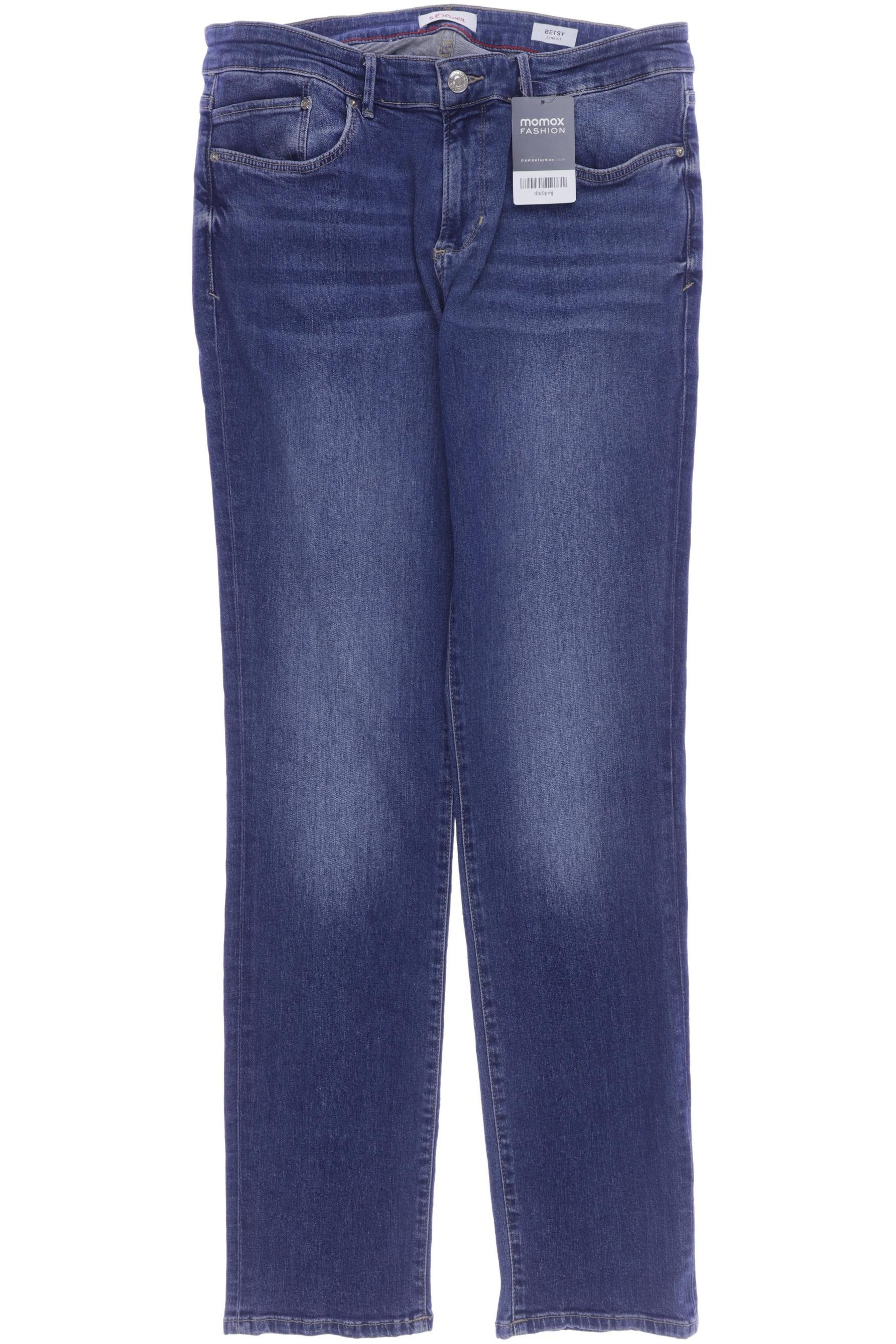 

s.Oliver Damen Jeans, blau