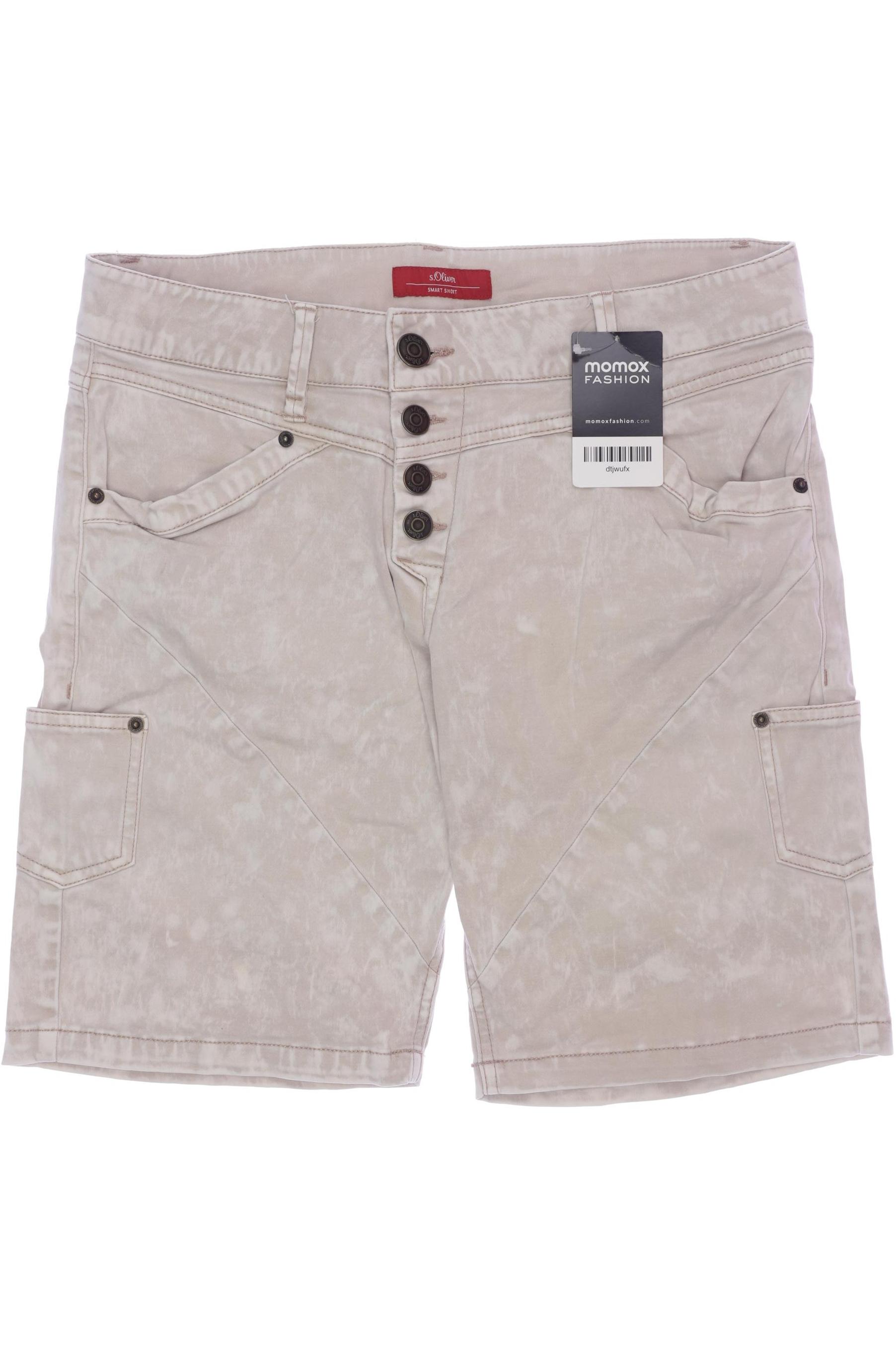 

s.Oliver Damen Shorts, weiß, Gr. 30