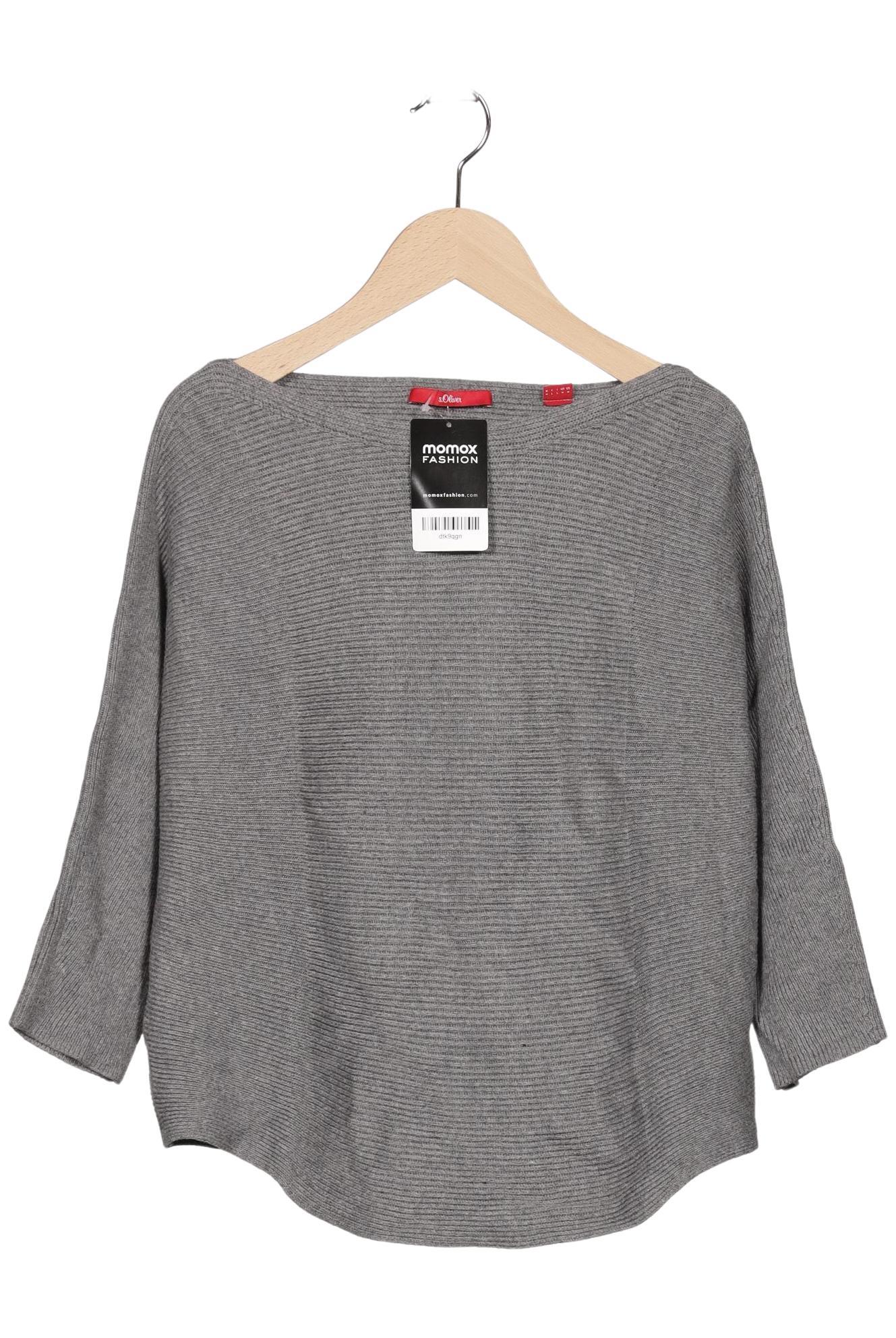 

s.Oliver Damen Pullover, grau, Gr. 38