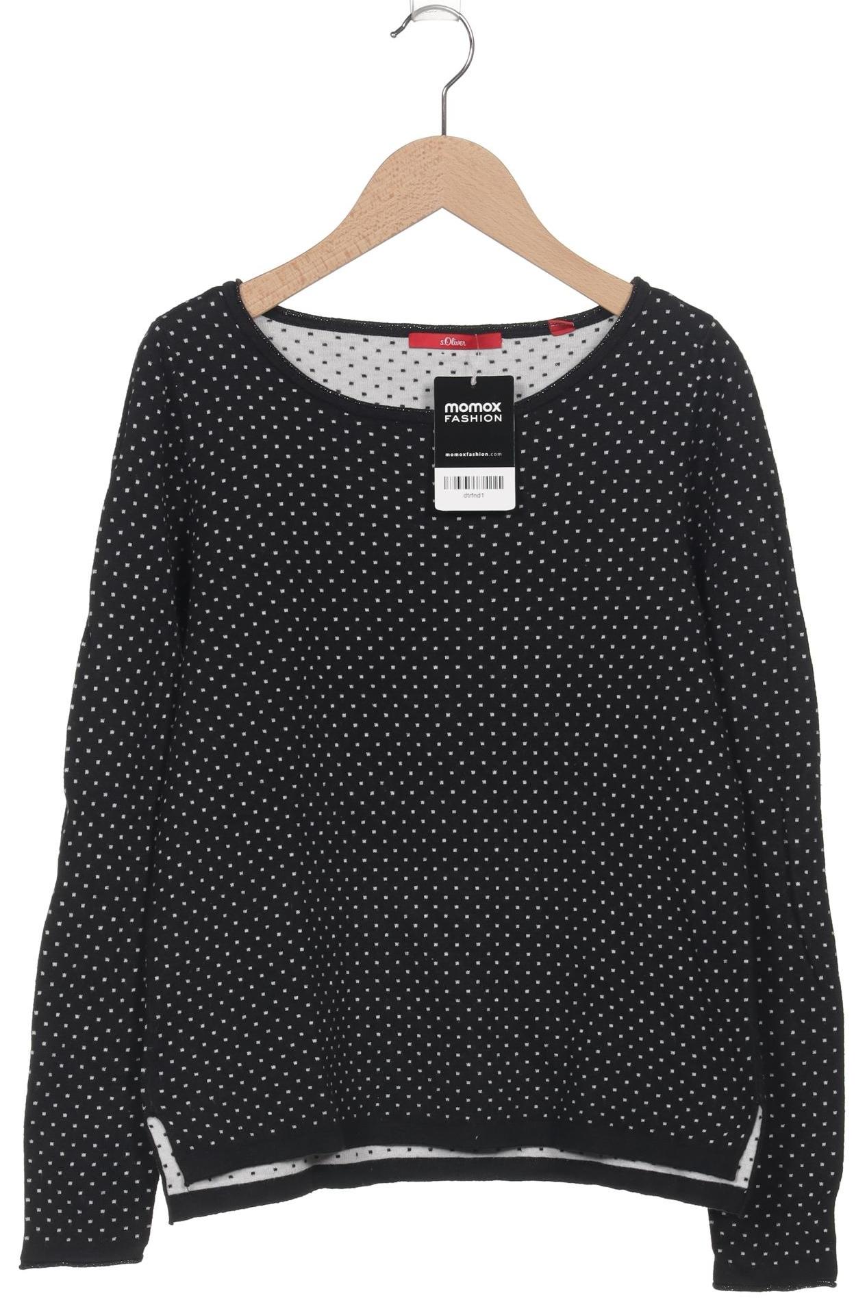 

s.Oliver Damen Pullover, schwarz, Gr. 34