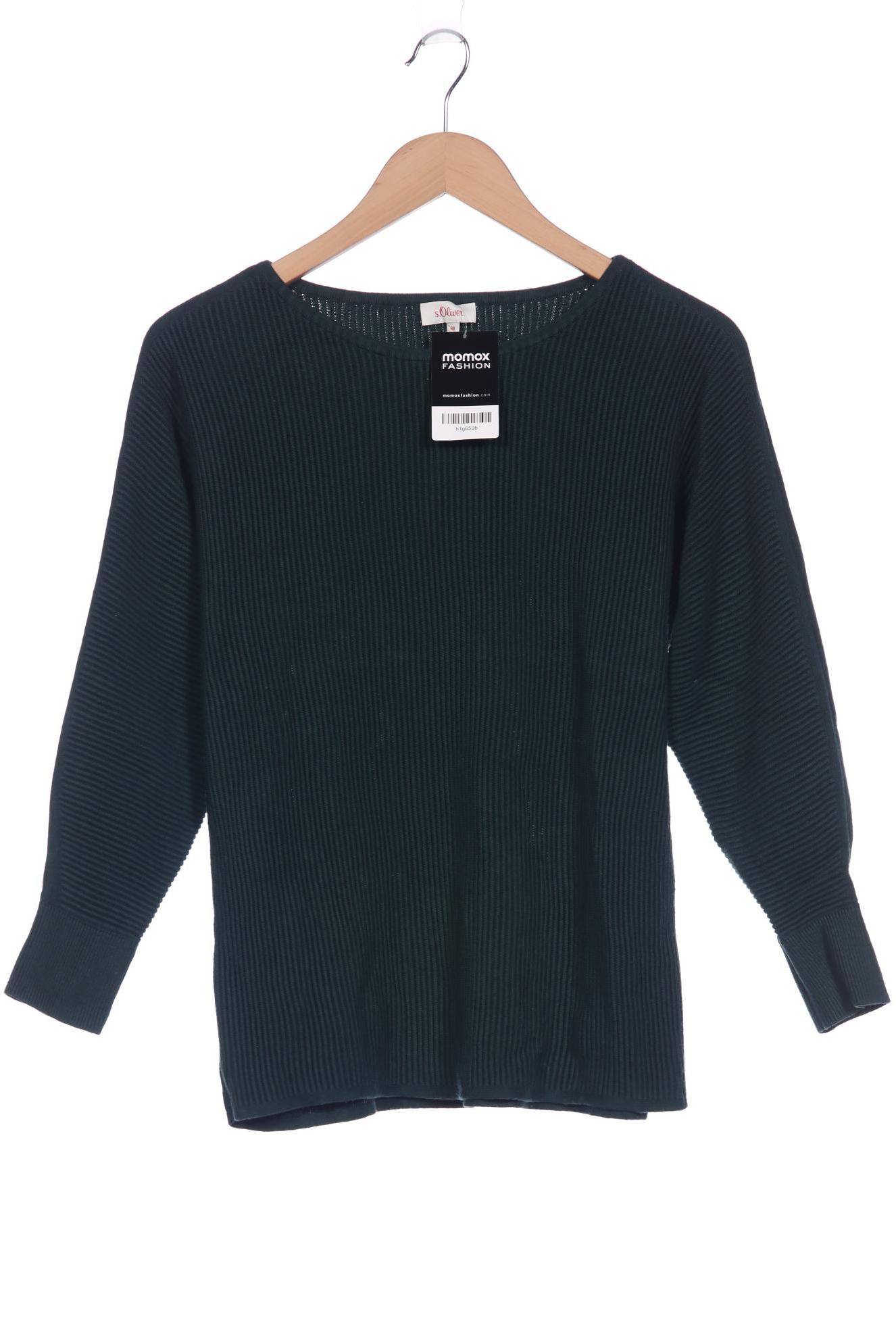 

s.Oliver Damen Pullover, grün, Gr. 38