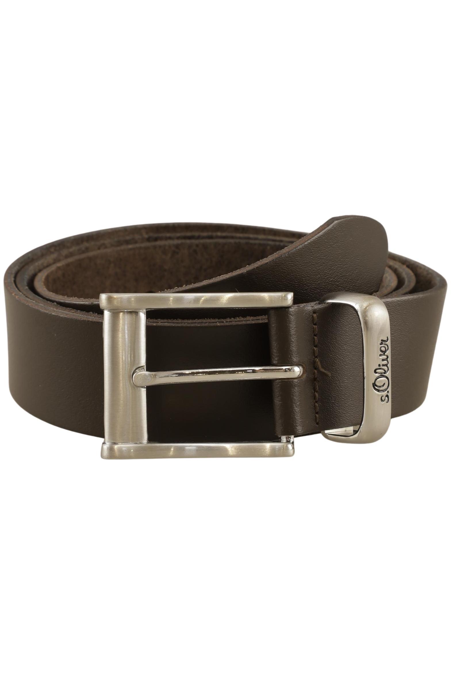 

s.Oliver Damen Gürtel, braun, Gr. 90