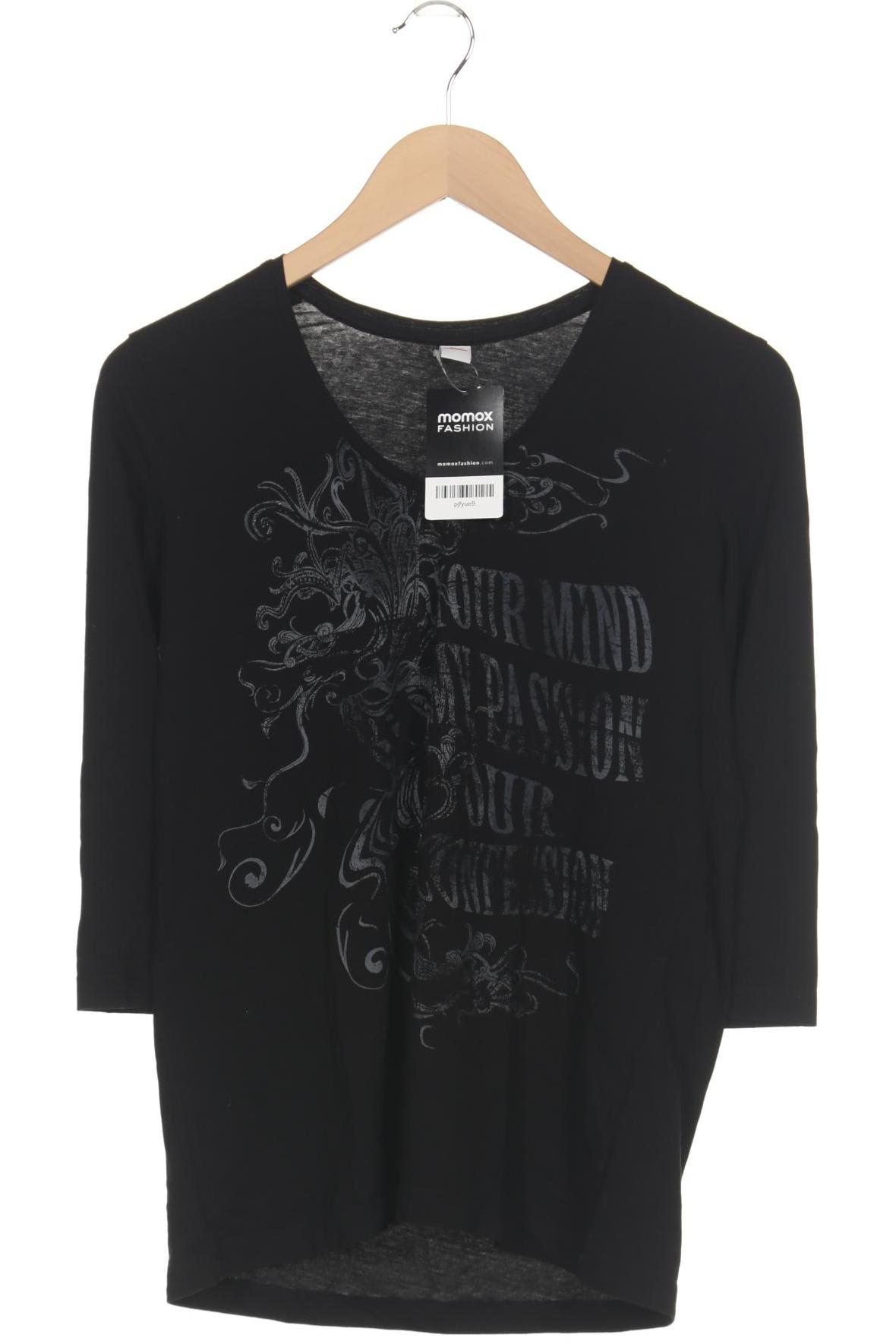 

s.Oliver Damen Langarmshirt, schwarz, Gr. 42