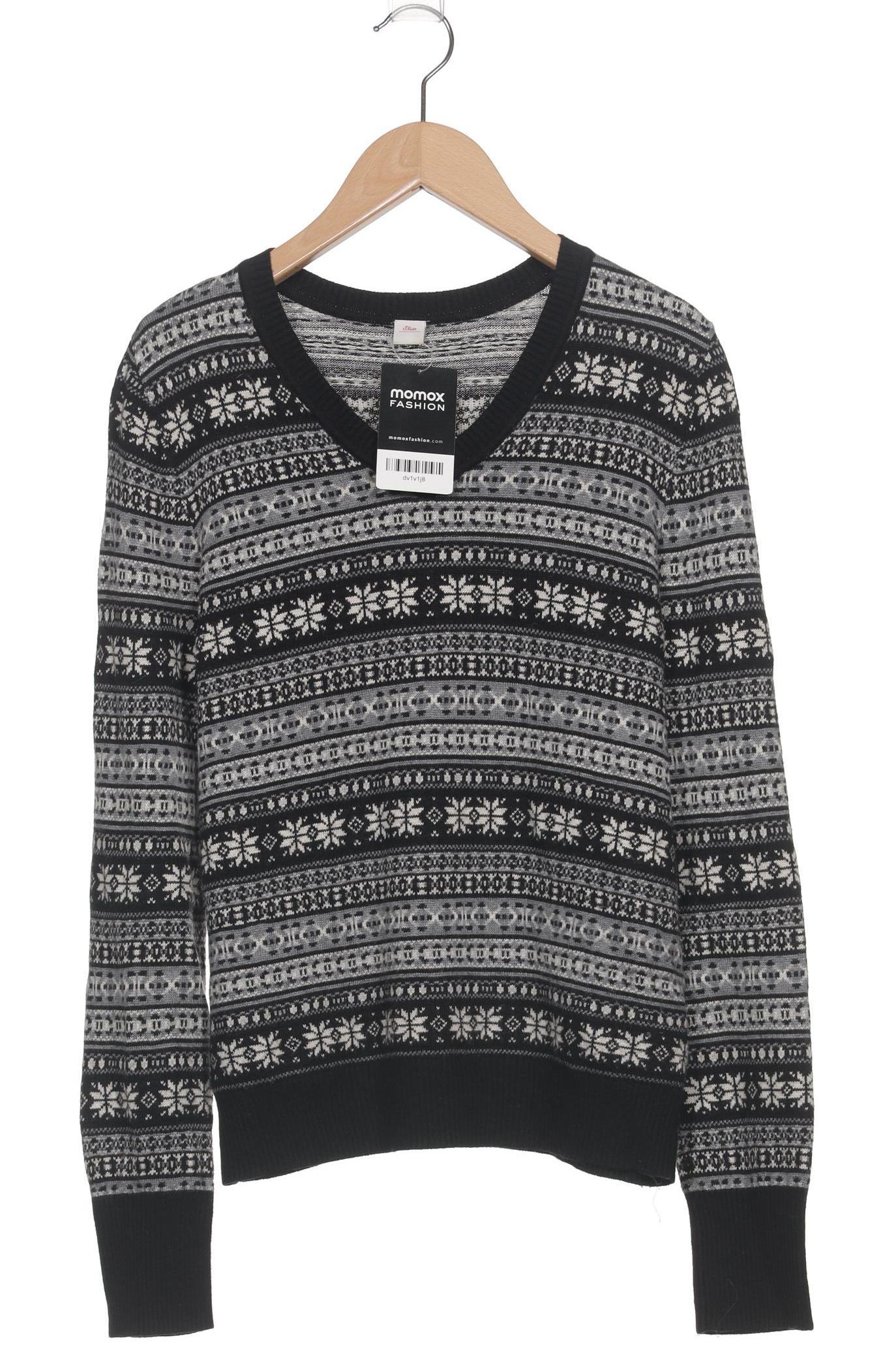 

s.Oliver Damen Pullover, schwarz, Gr. 38