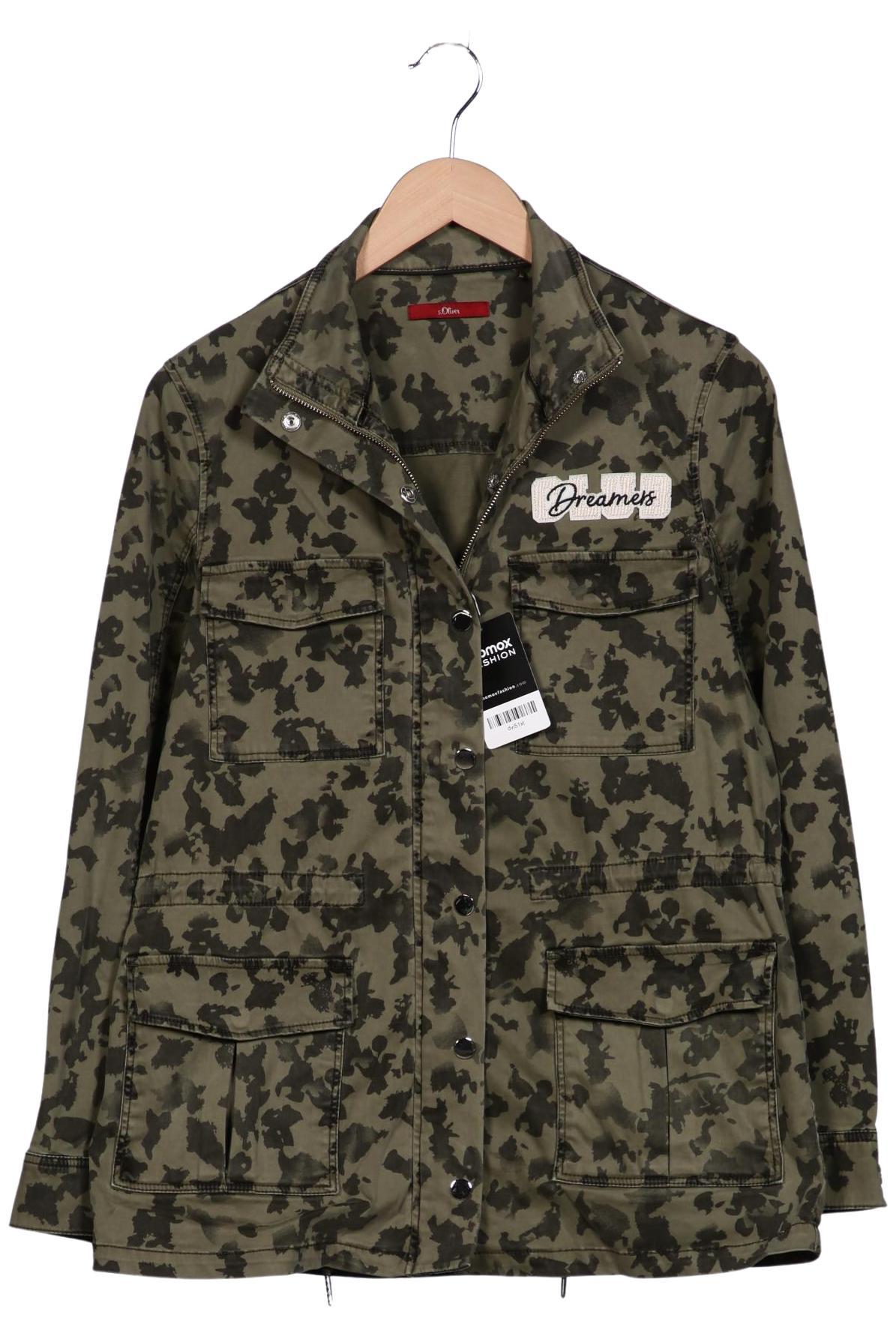 

s.Oliver Damen Jacke, grün, Gr. 34