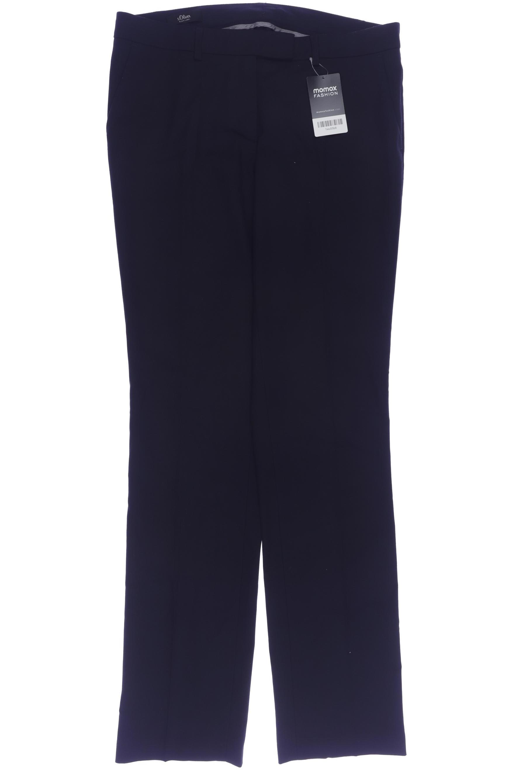 

s.Oliver Damen Stoffhose, marineblau, Gr. 34