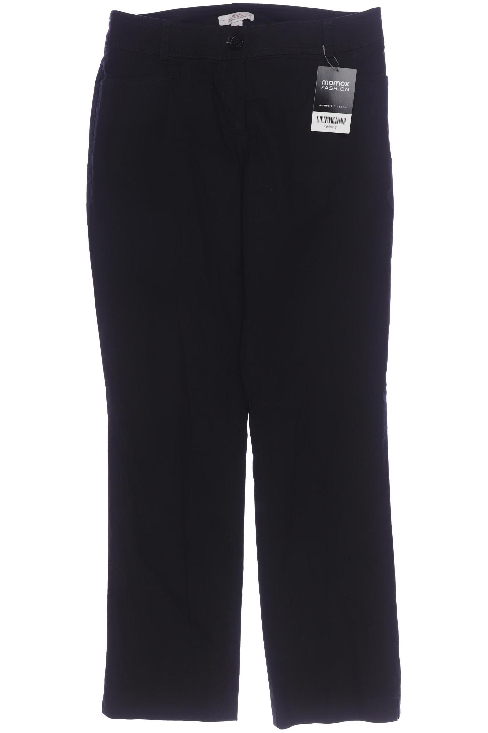 

s.Oliver Damen Stoffhose, schwarz, Gr. 36