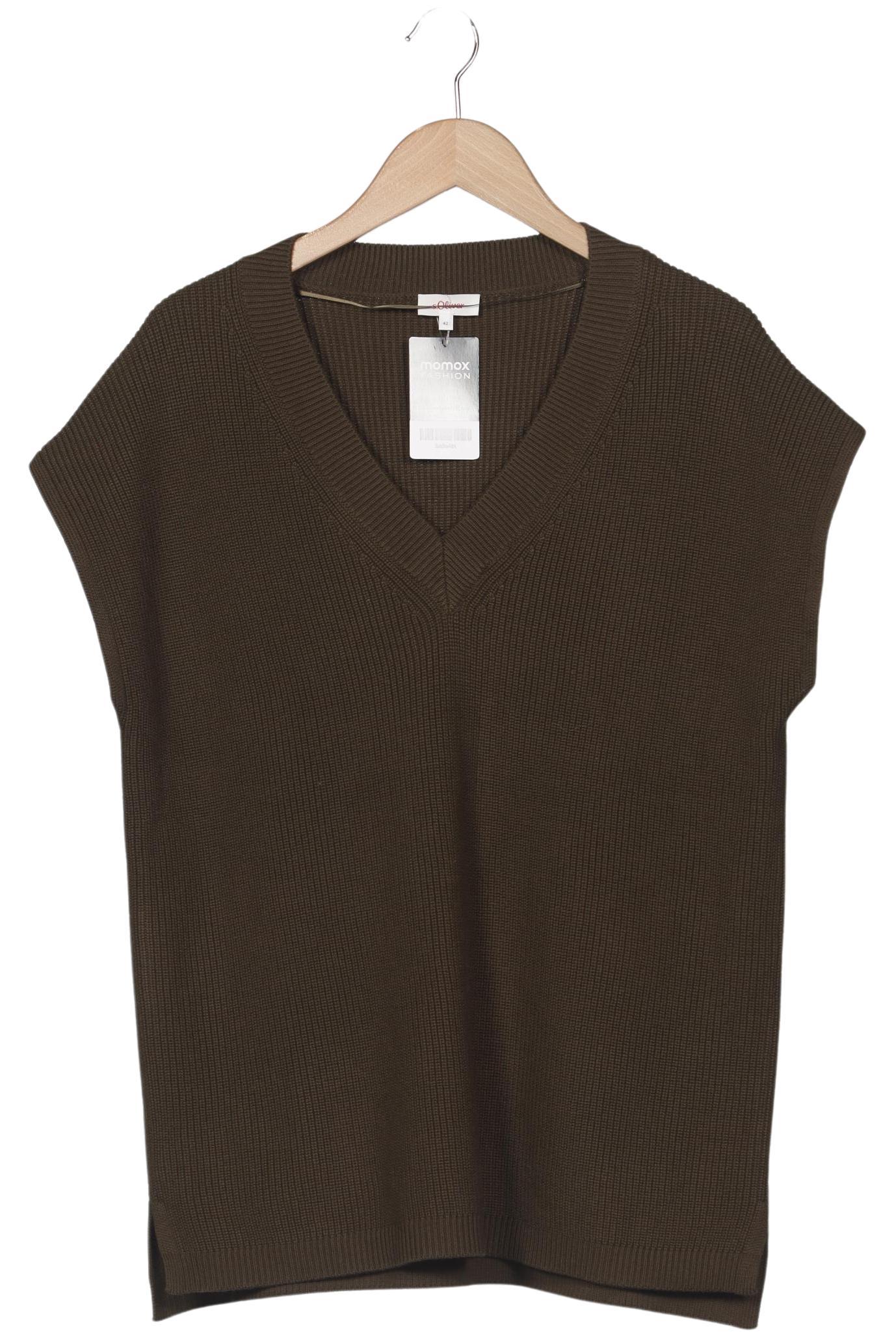 

s.Oliver Damen Pullover, braun, Gr. 42