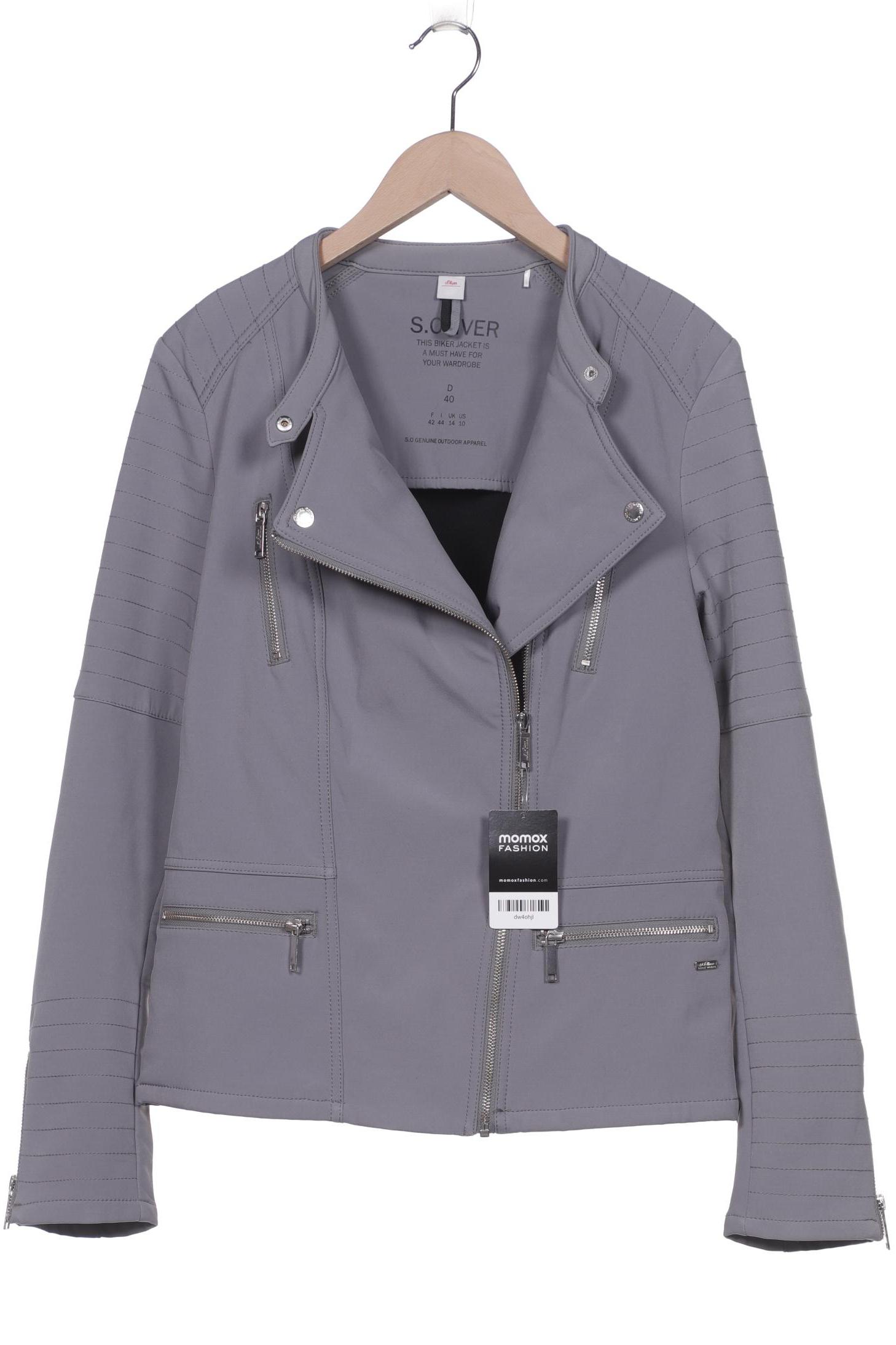 

s.Oliver Damen Jacke, grau, Gr. 40
