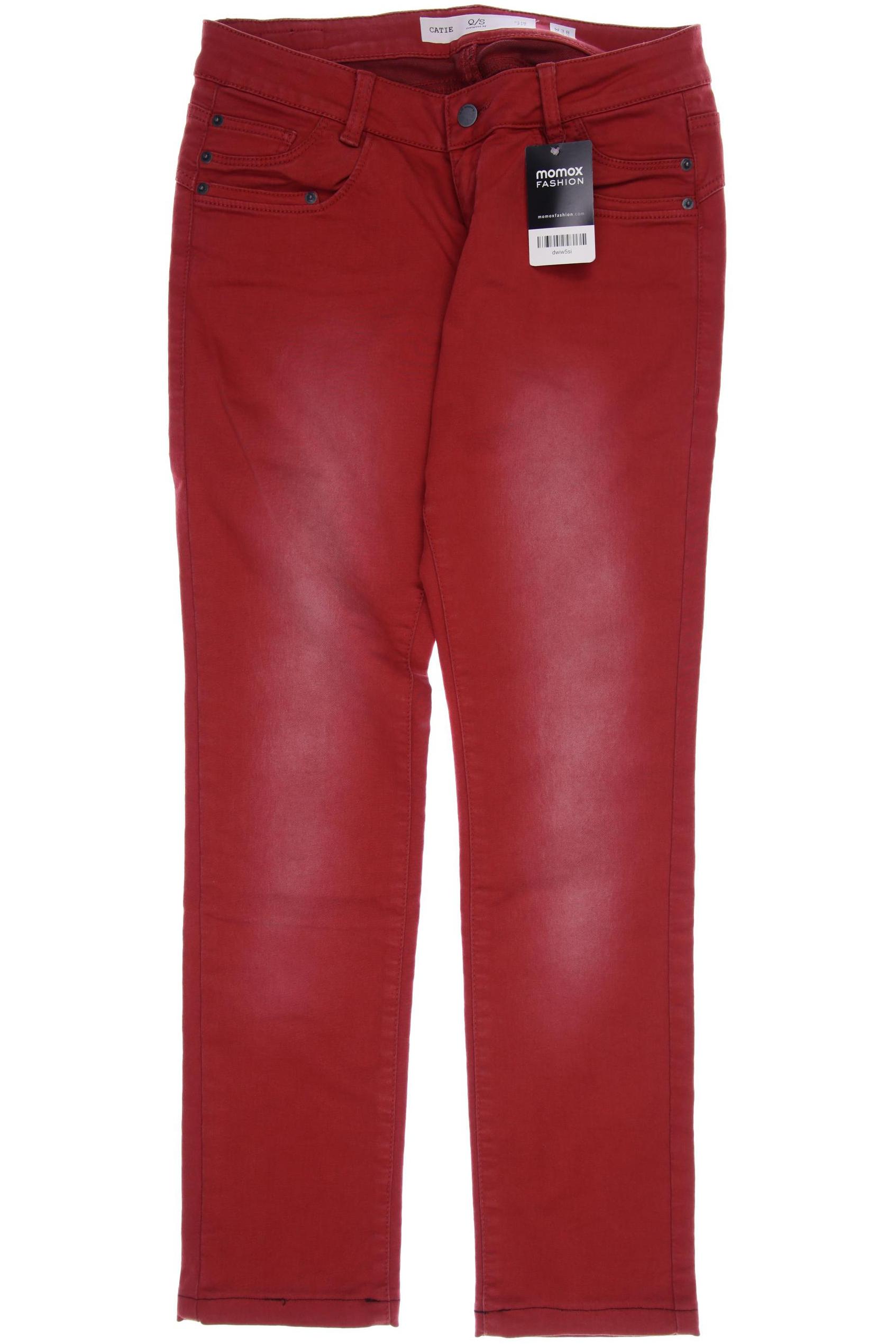 

s.Oliver Damen Jeans, rot