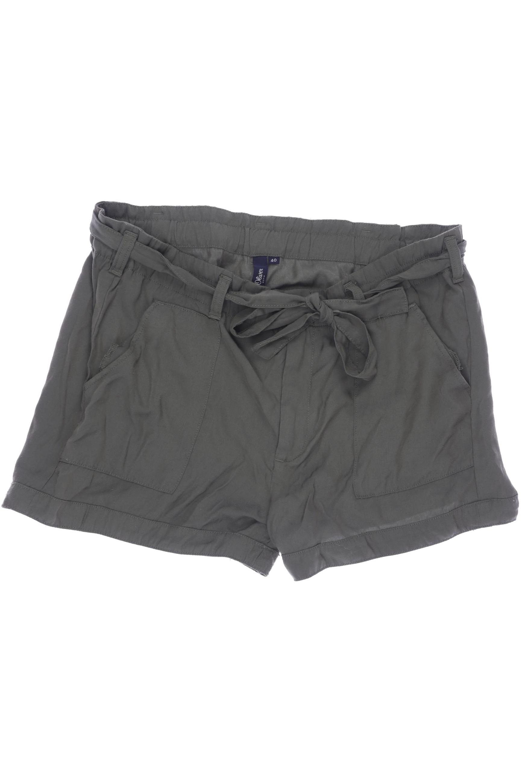 

s.Oliver Damen Shorts, grün, Gr. 40